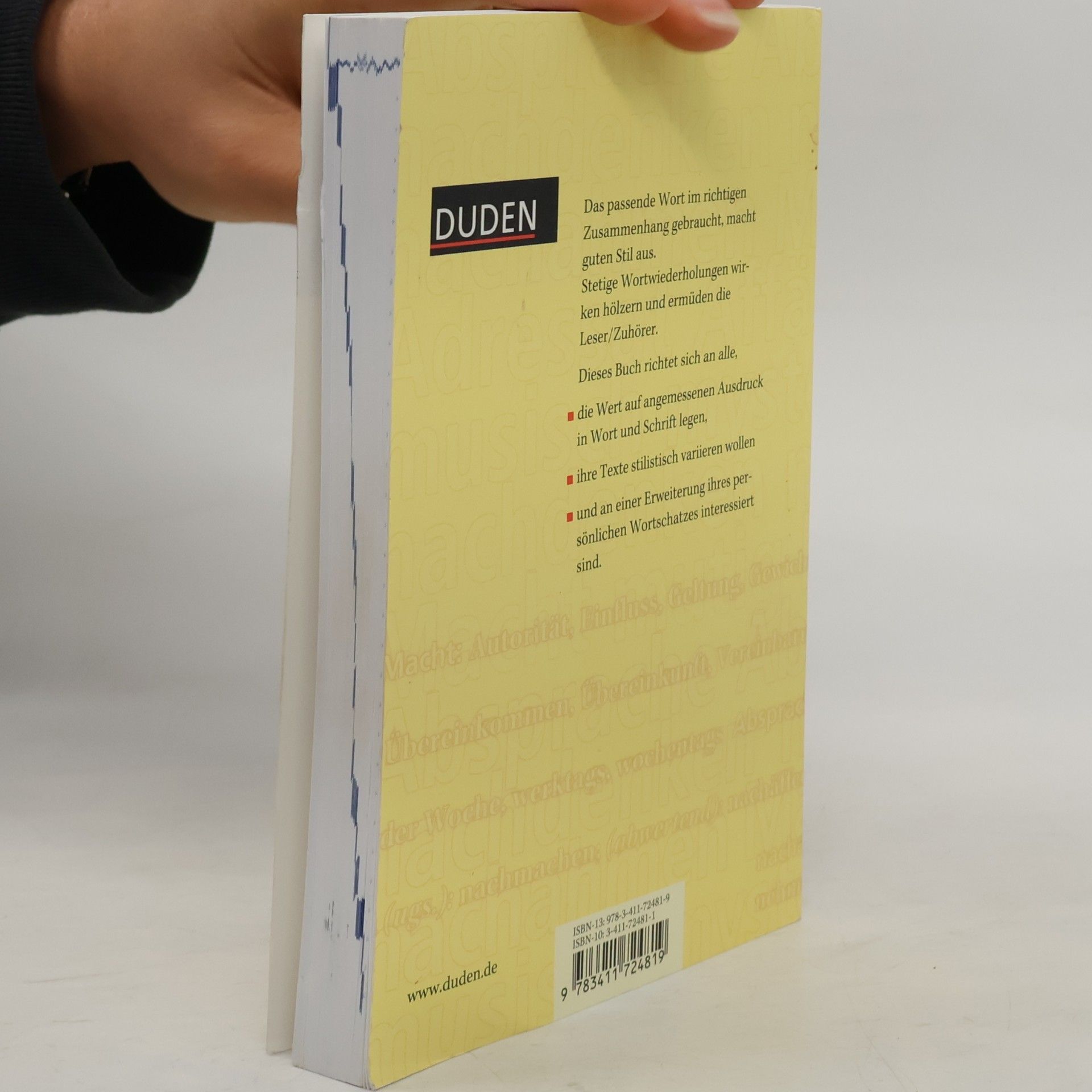 kolektiv Duden. Das Wörterbuch der Synonyme