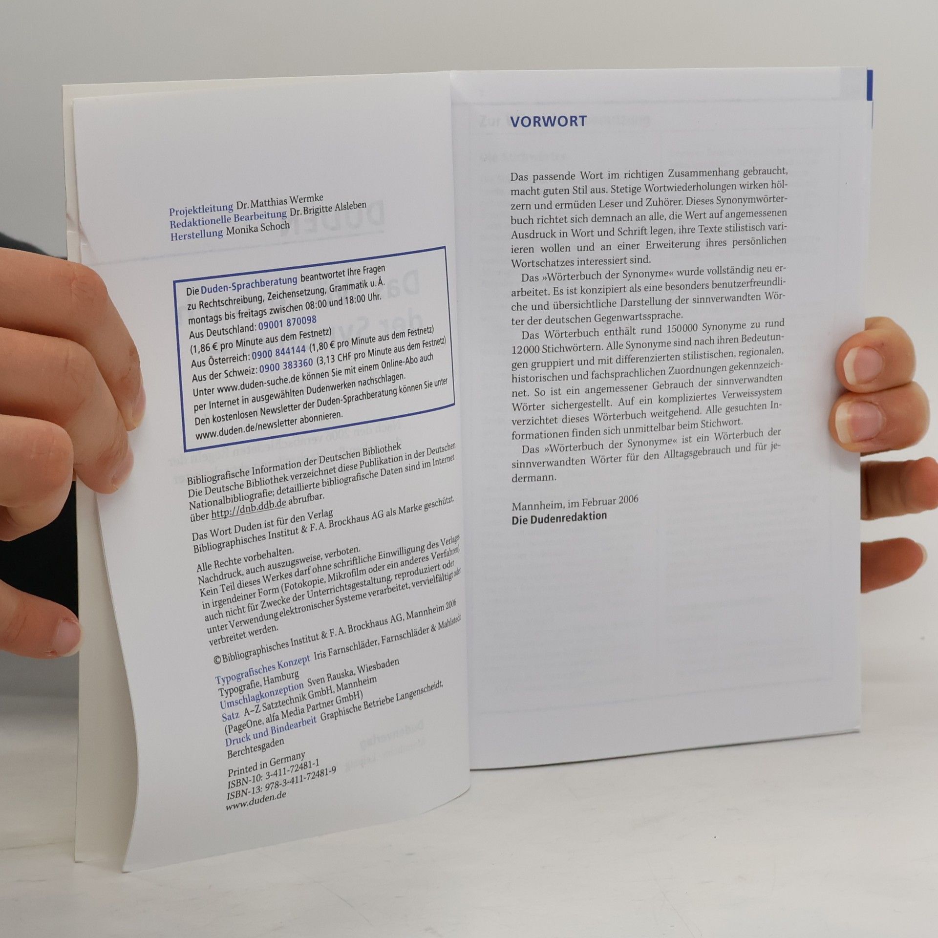kolektiv Duden. Das Wörterbuch der Synonyme