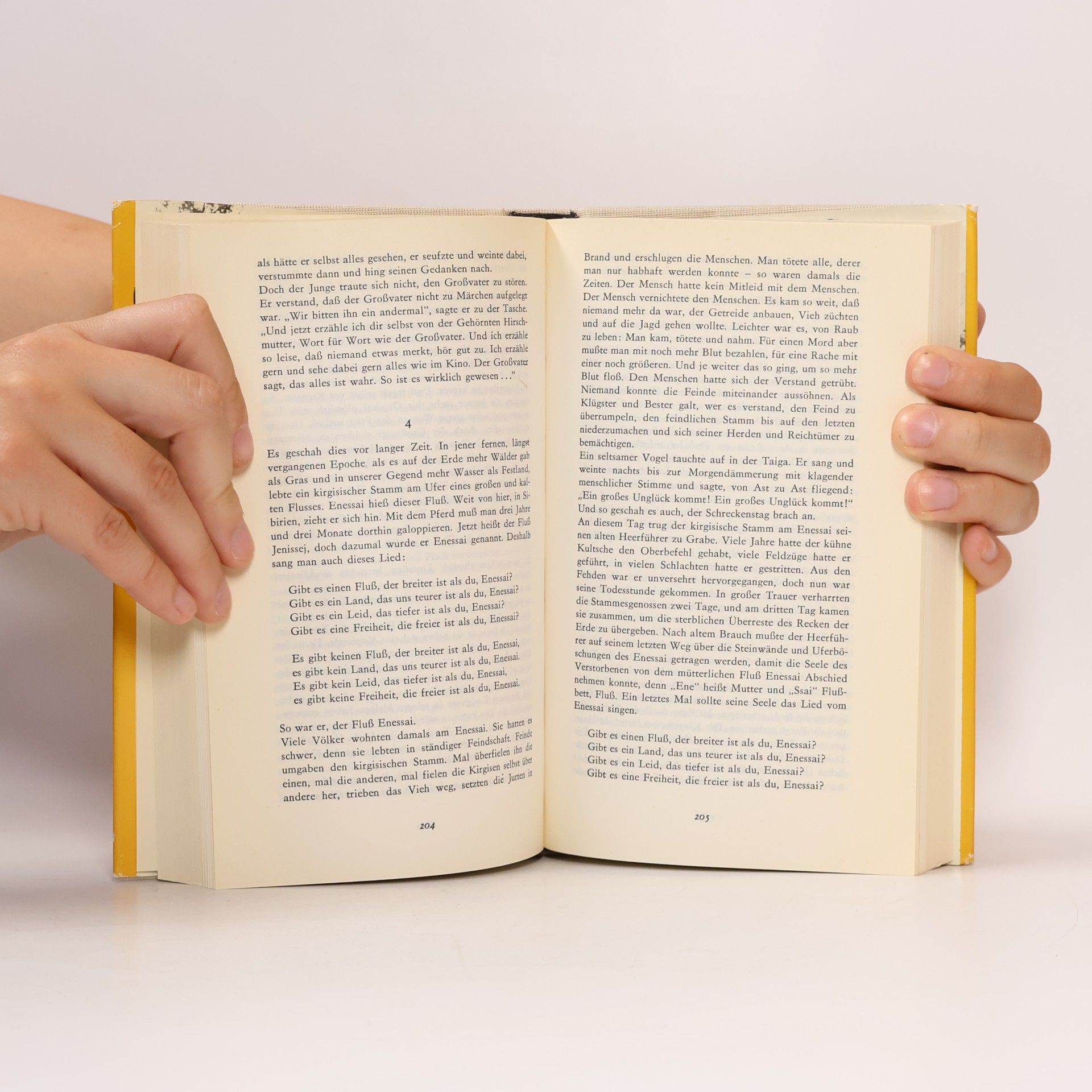 Čingiz Ajtmatov Abschied von Gülsary, Der weiße Dampfer, Über Literatur