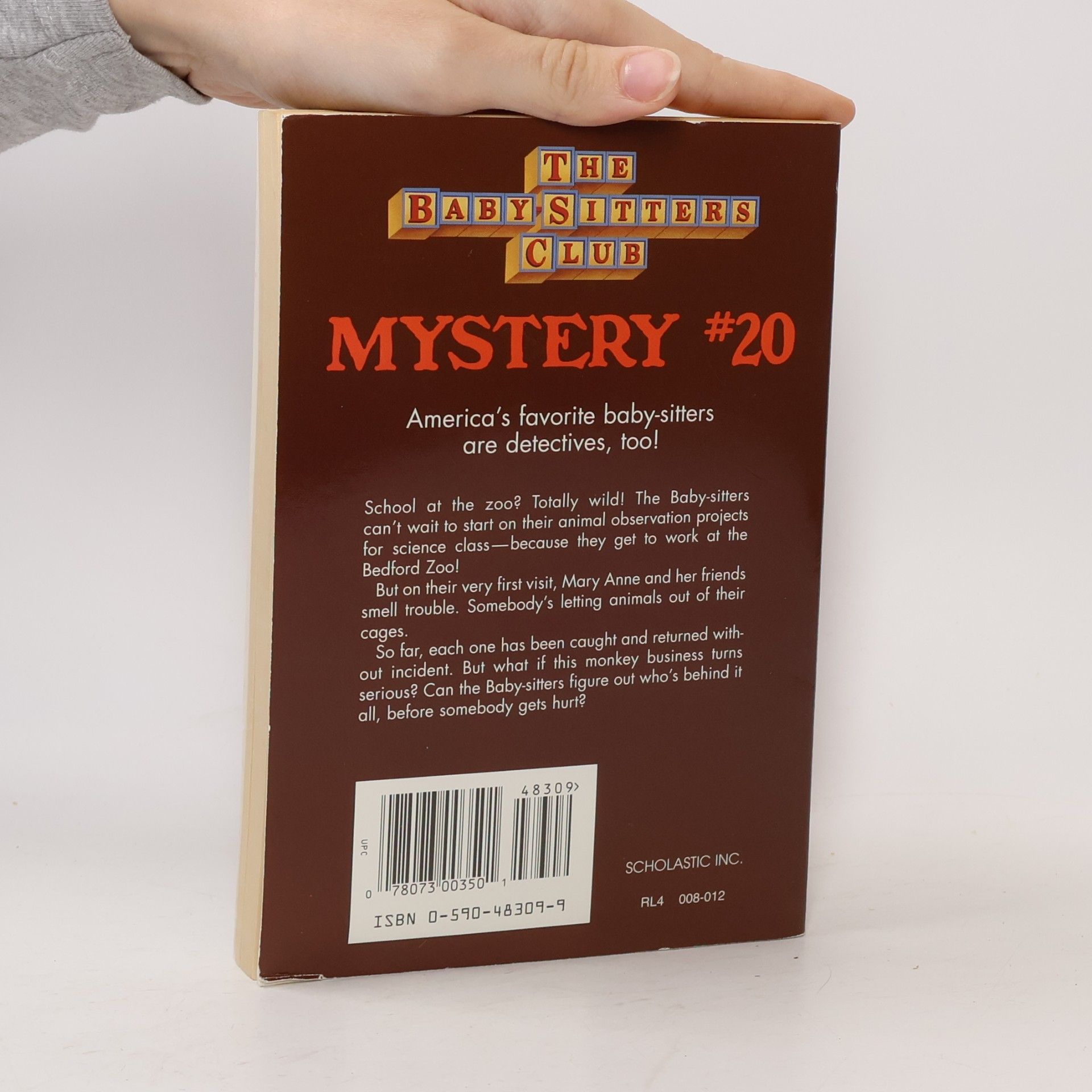 Ann M. Martin The Baby-Sitters Club - 20: Mary Anne and the Zoo Mystery