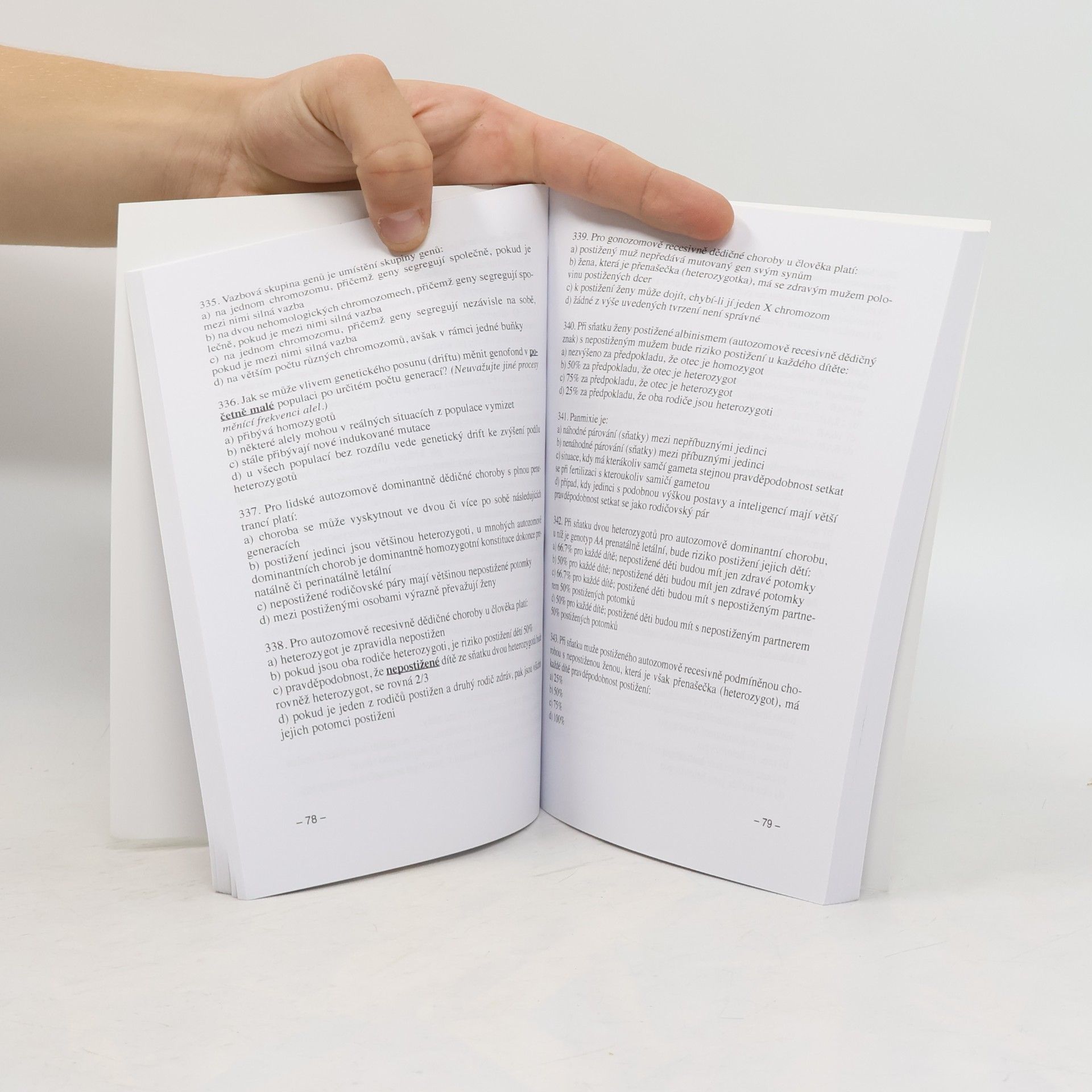 kolektiv Modelové otázky z biologie pro přijímací zkoušky