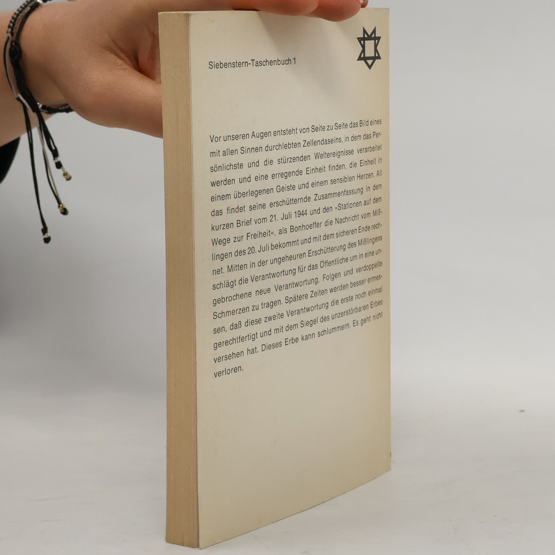 Dietrich Bonhoeffer Widerstand und Ergebung