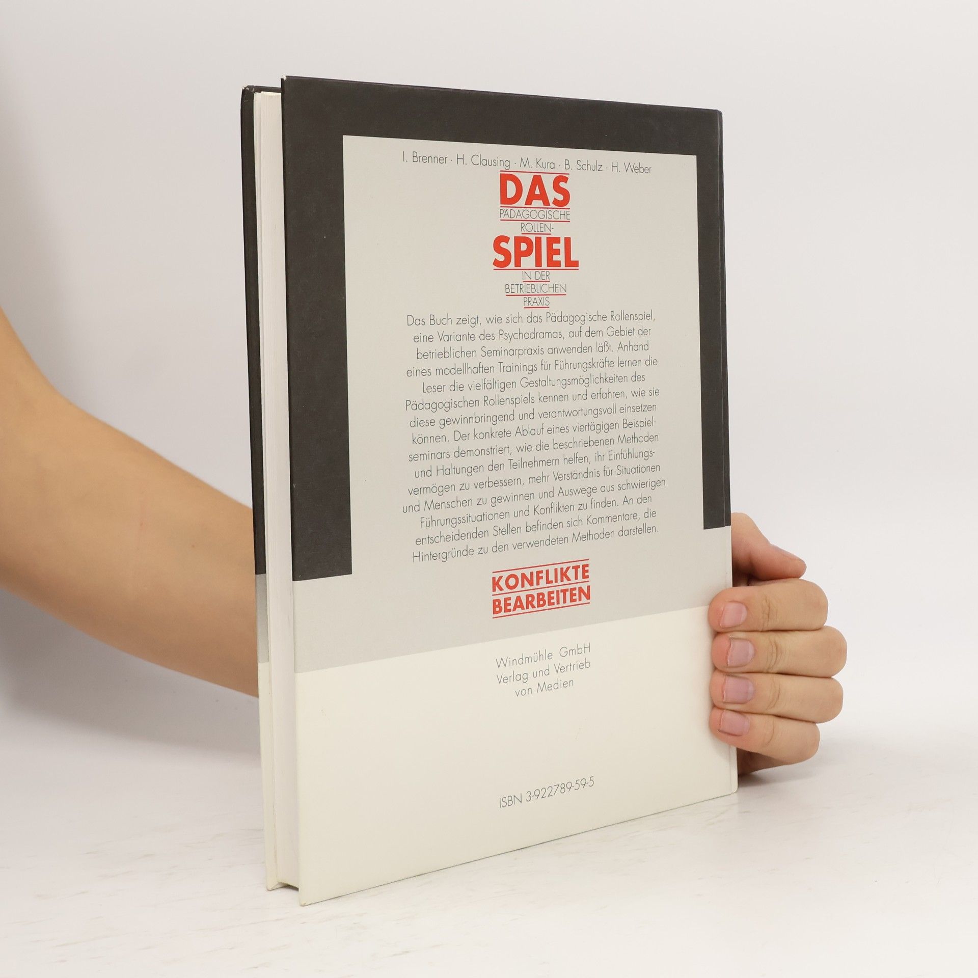 Inge Brenner Das pädagogische Rollenspiel in der betrieblichen Praxis