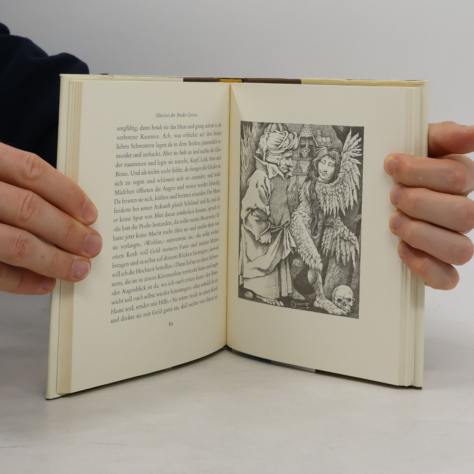 bratři Grimmové Märchen der Brüder Grimm in 2 Bände