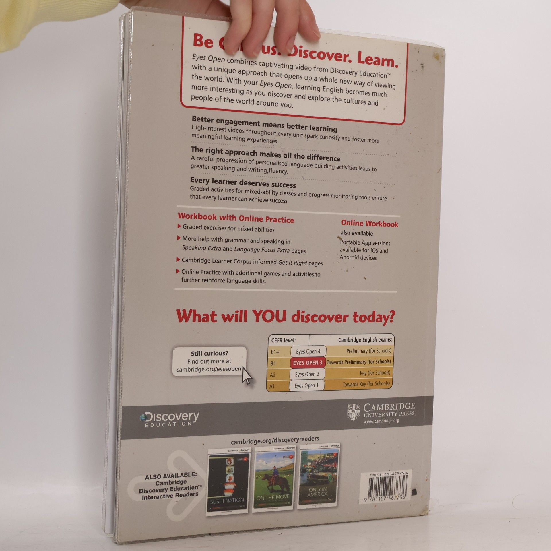 Vicki Anderson Eyes Open 3: Workbook with Online Resources