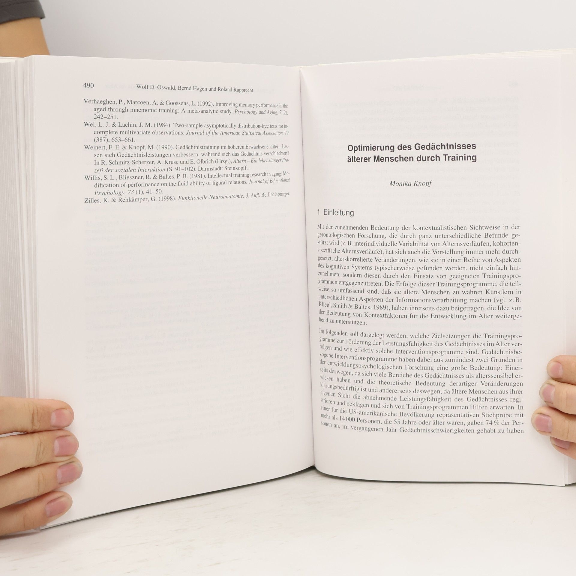 Karl Josef Klauer Handbuch kognitives Training