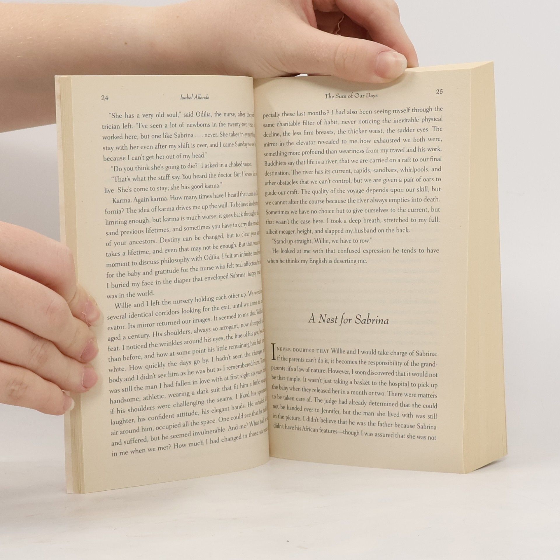 Isabel Allende The sum of our days