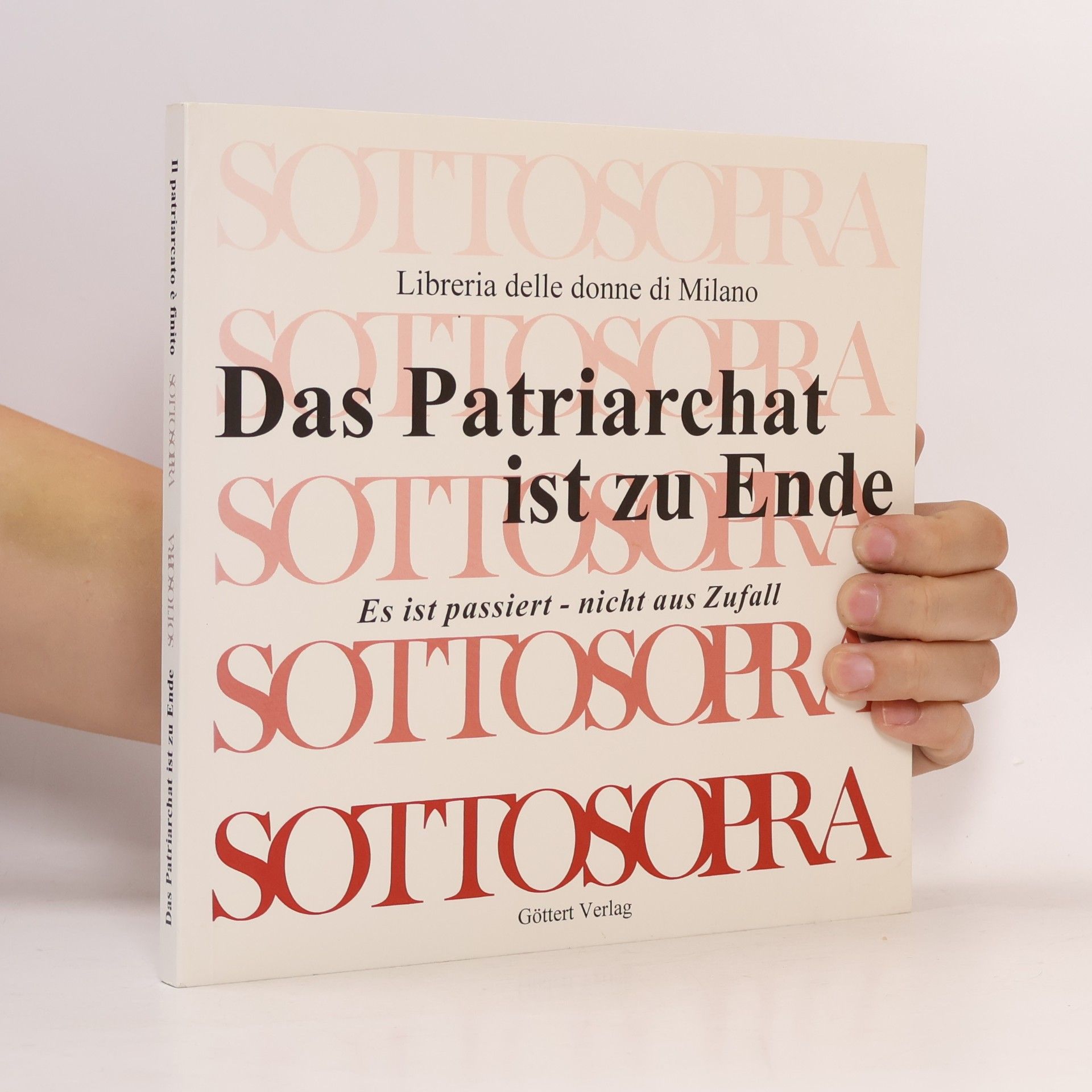 Traudel Sattler Das patriarchat ist zu Ende/ Il patriarcato é finito