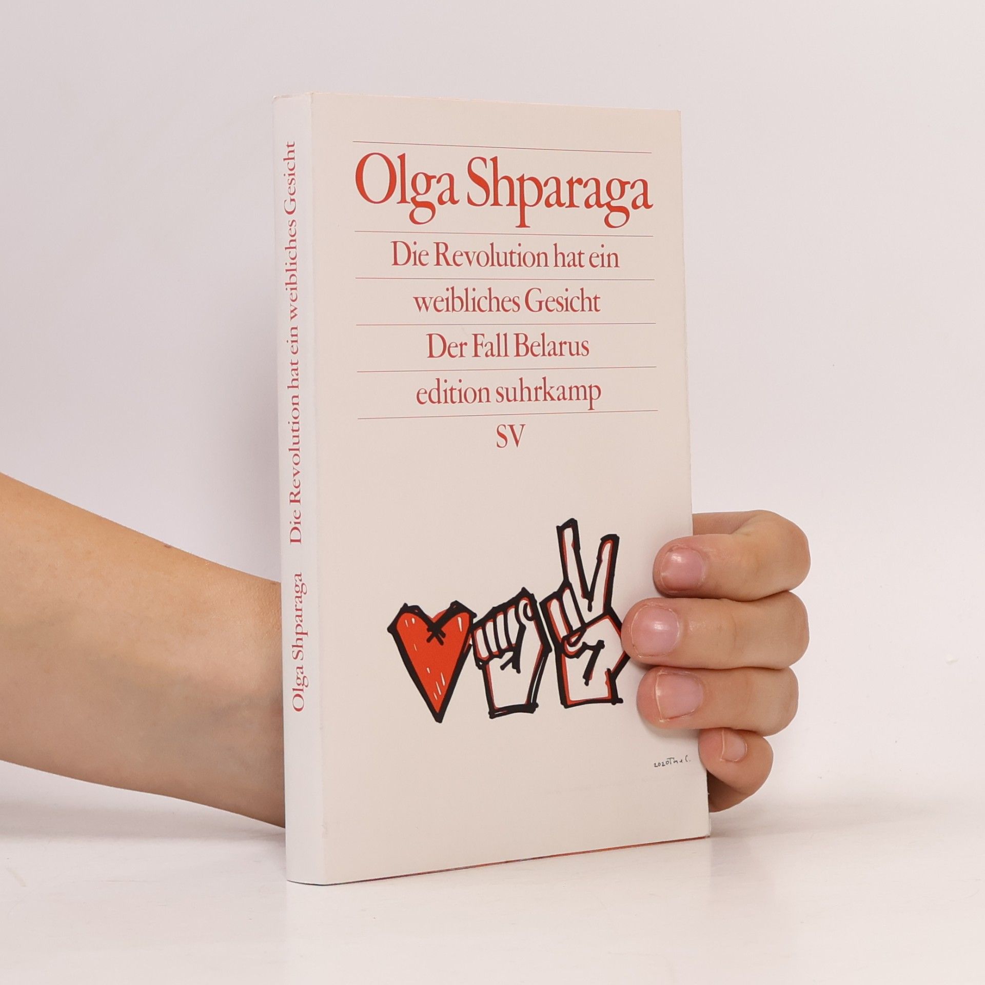 Olga Shparaga Die Revolution hat ein weibliches Gesicht