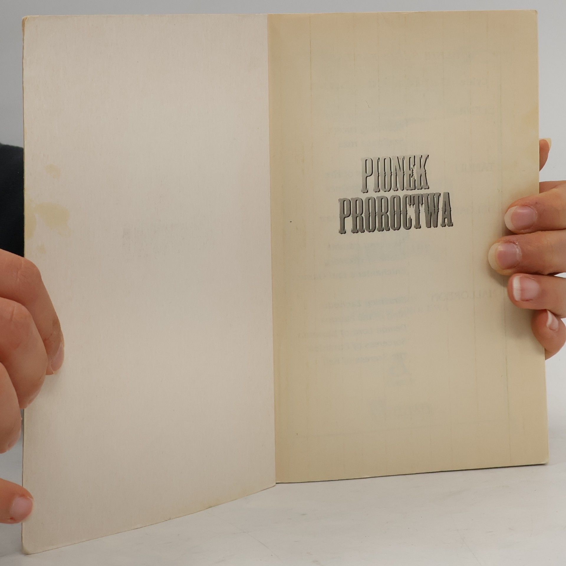 David Eddings Pionek proroctwa