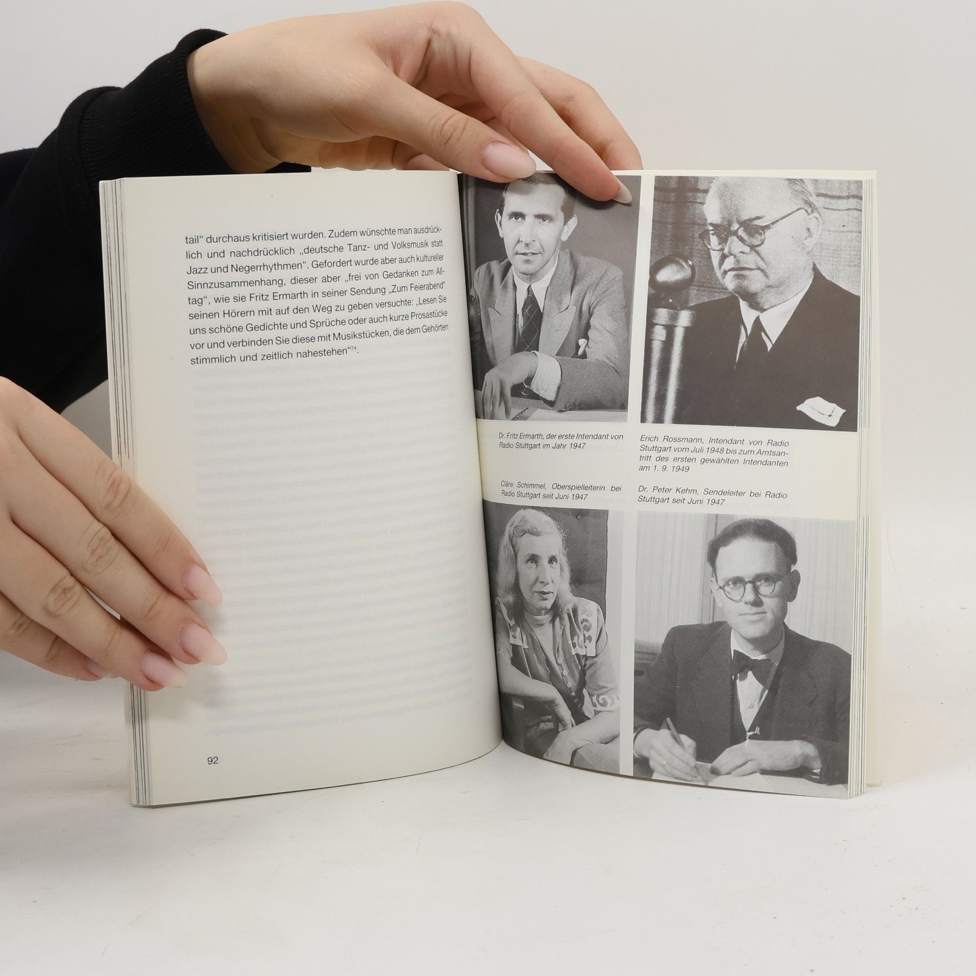 Edgar Lersch Rundfunk in Stuttgart