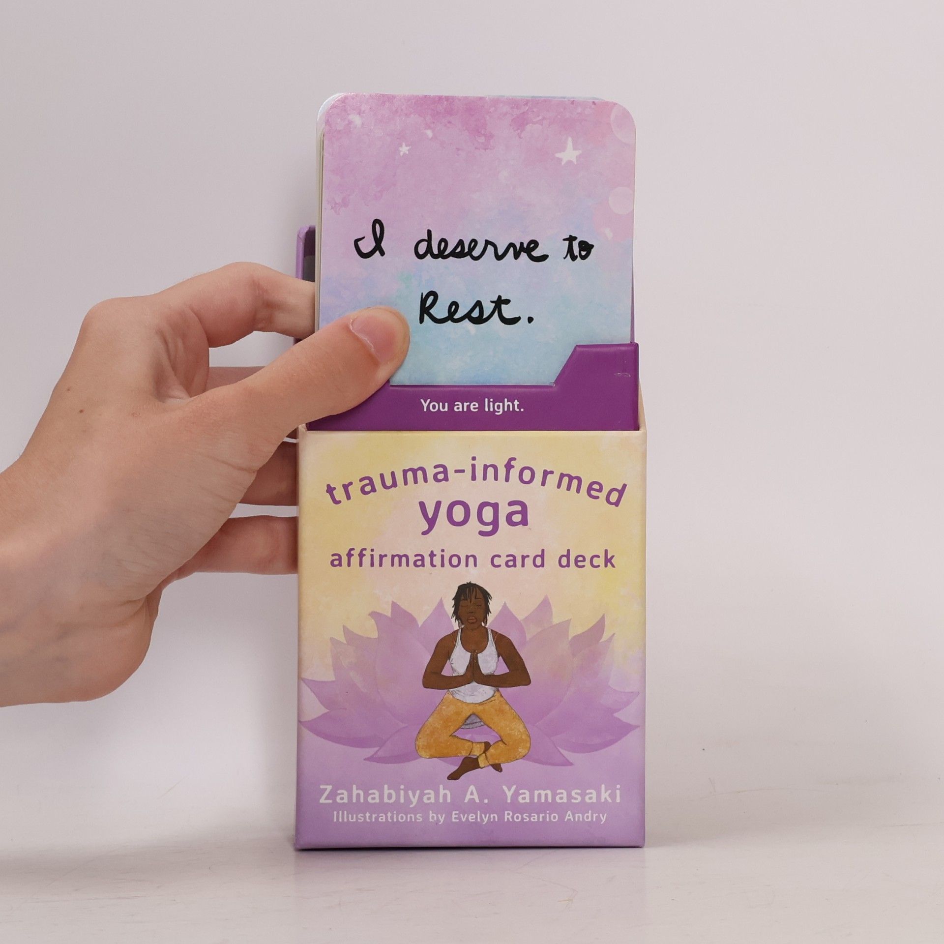 Zahabiyah A. Yamasaki Trauma-Informed Yoga Affirmation Card Deck