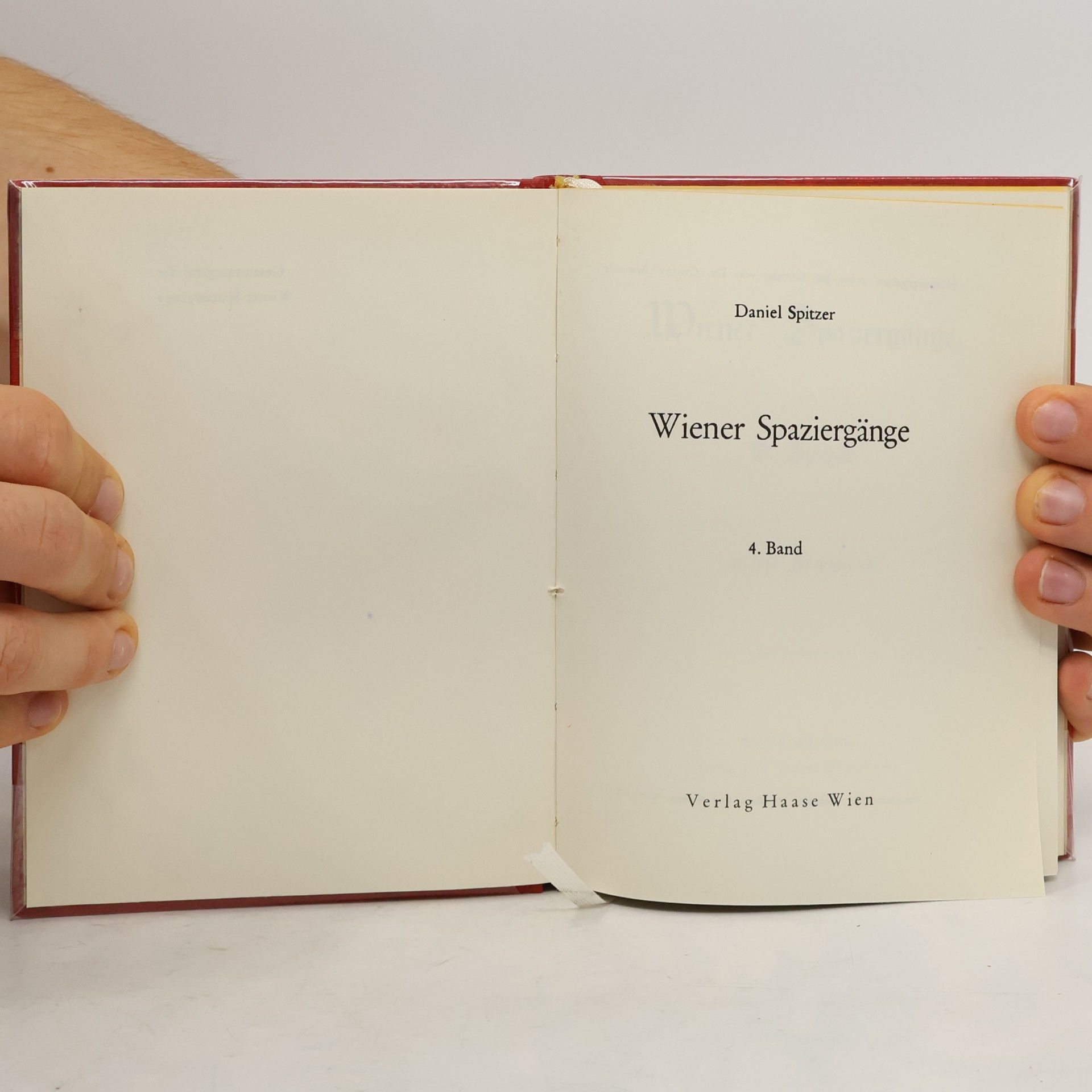 Daniel Spitzer Wiener Spaziergänge 4