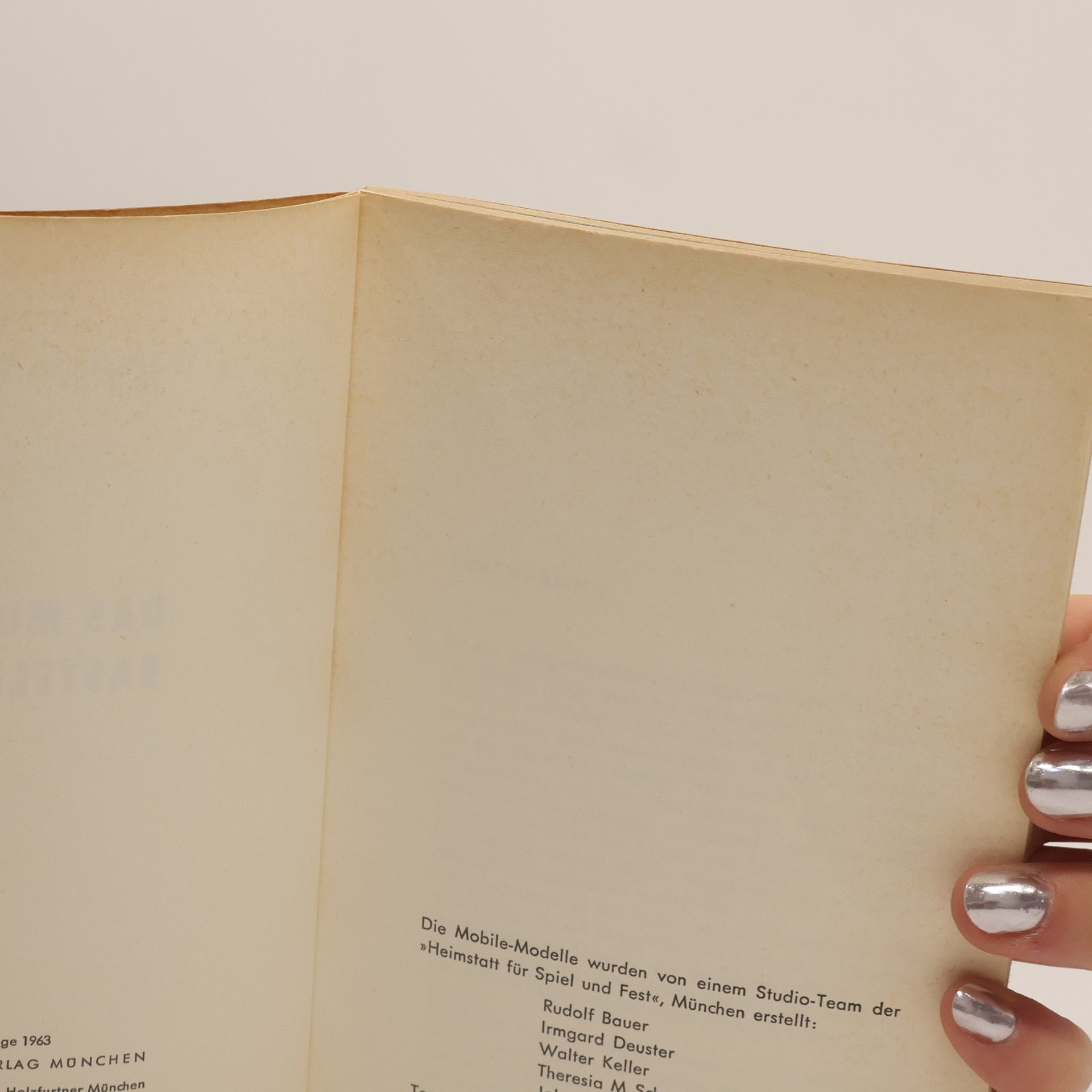Theresia M. Schegger Das mobile Bastelbuch