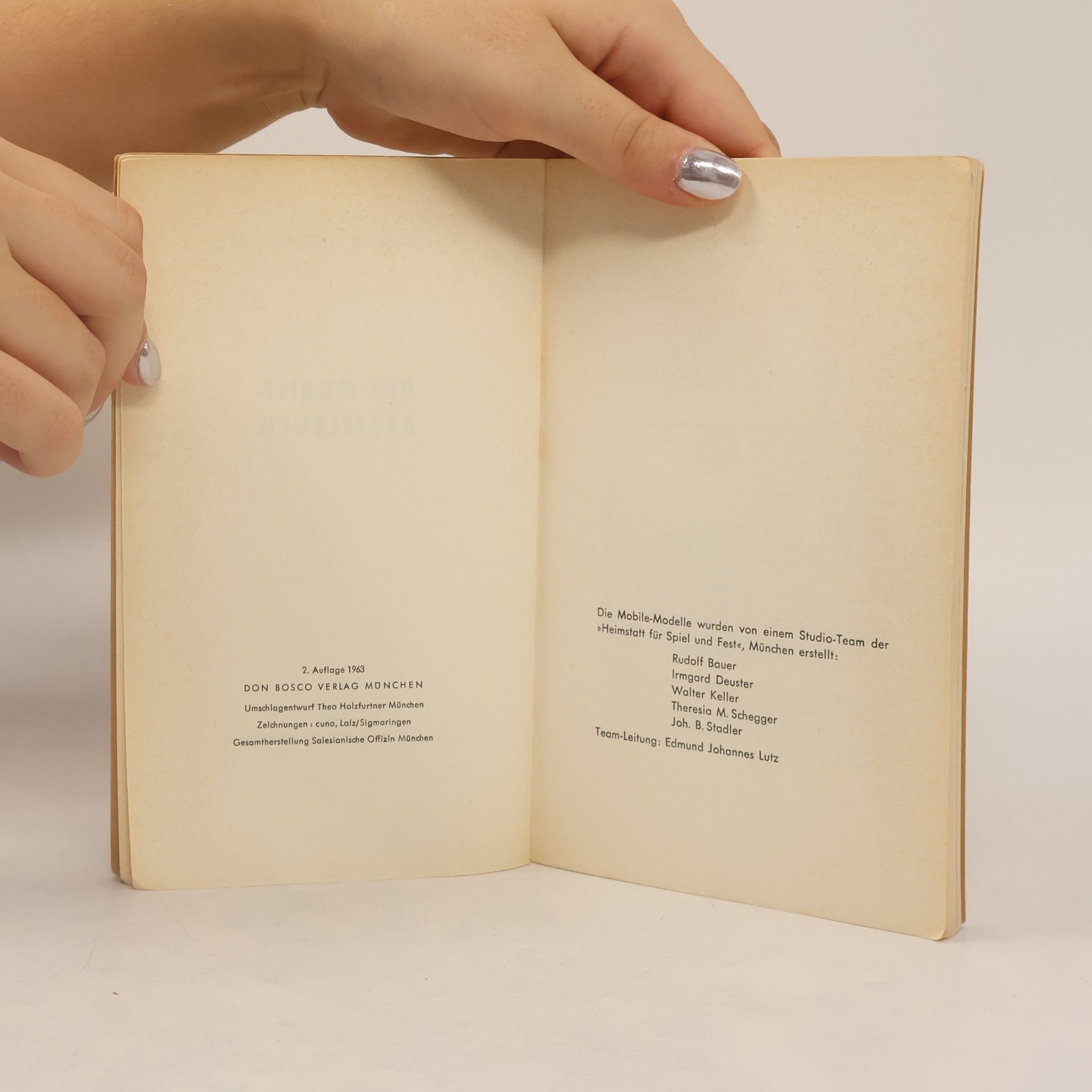 Theresia M. Schegger Das mobile Bastelbuch