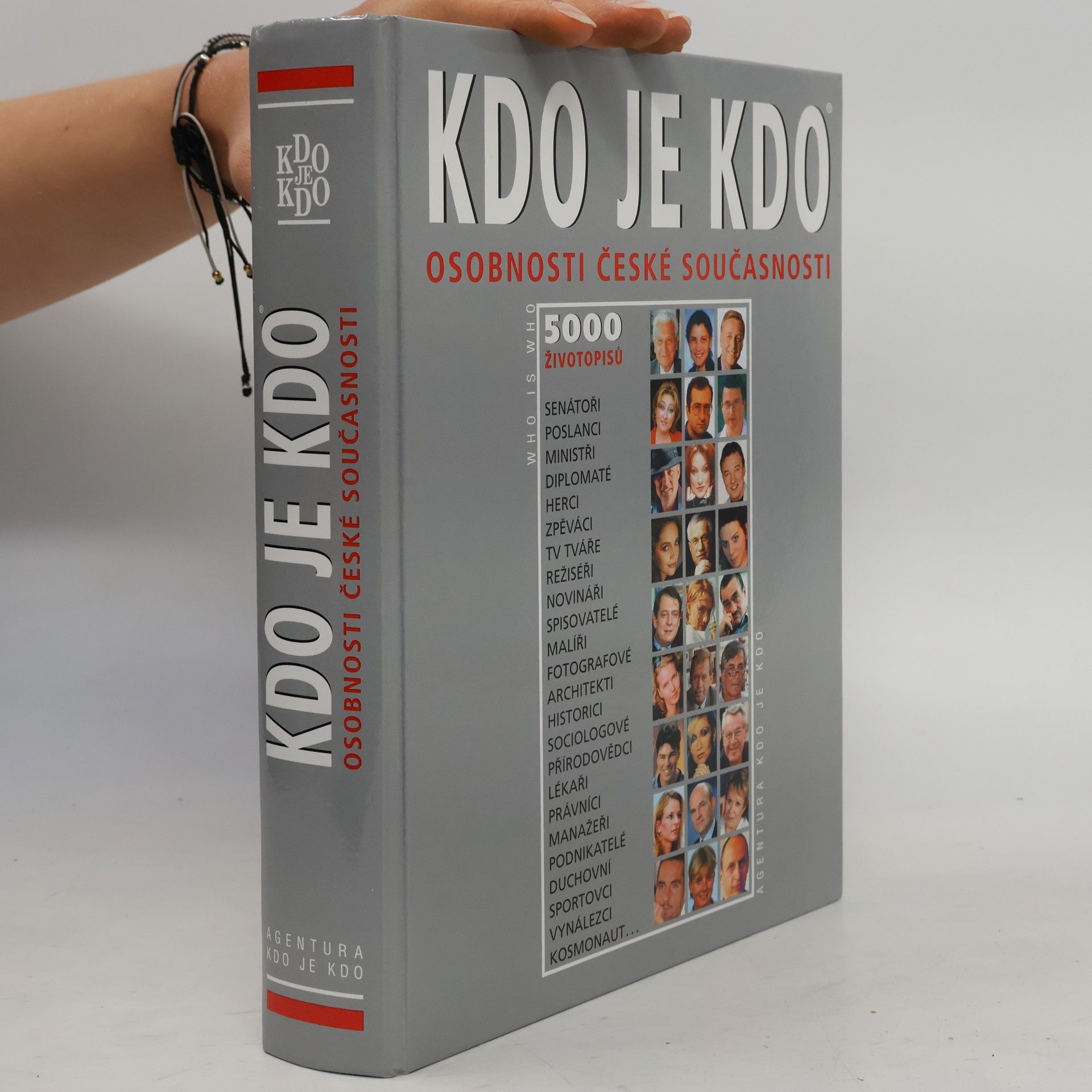 Michael Třeštík Kdo je kdo = Who is who. Ssobnosti české současnosti. 5000 životopisů