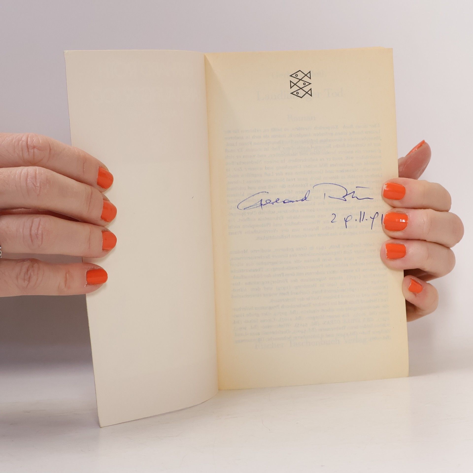 Gerhard Roth Landläufiger Tod : Roman