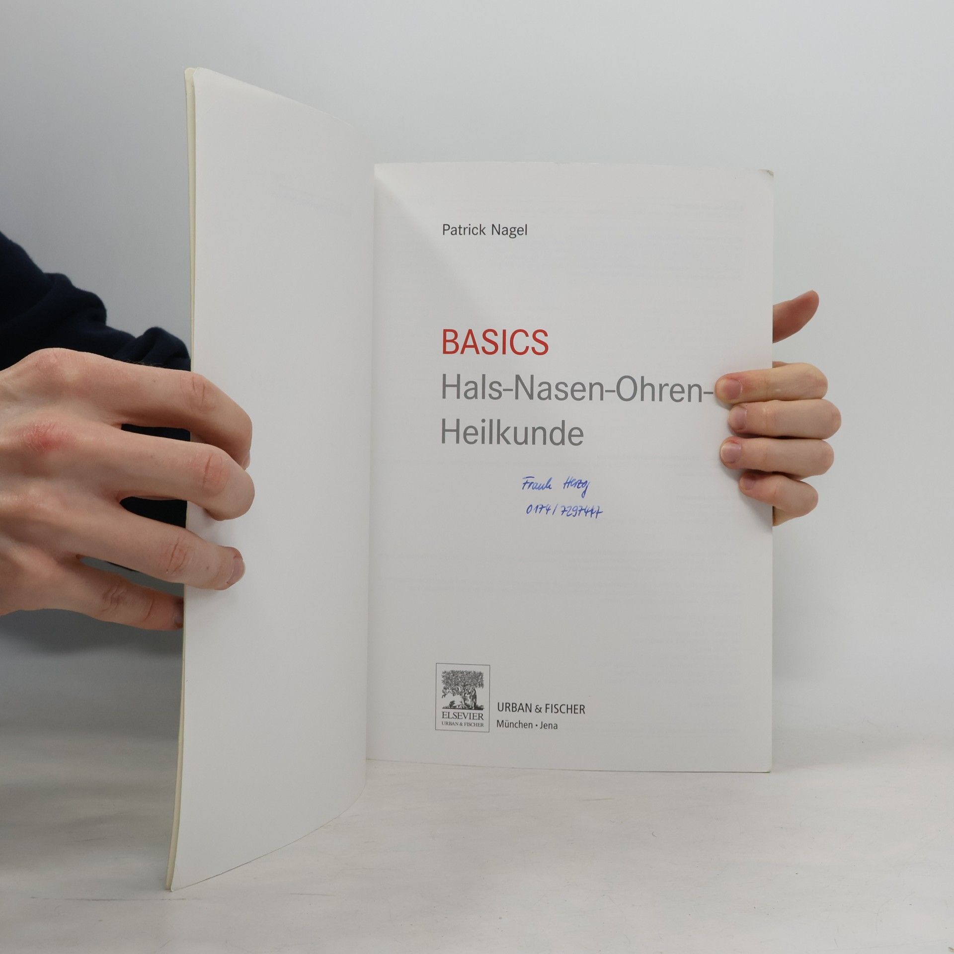 Patrick Nagel Basics Hals-Nasen-Ohren-Heilkunde