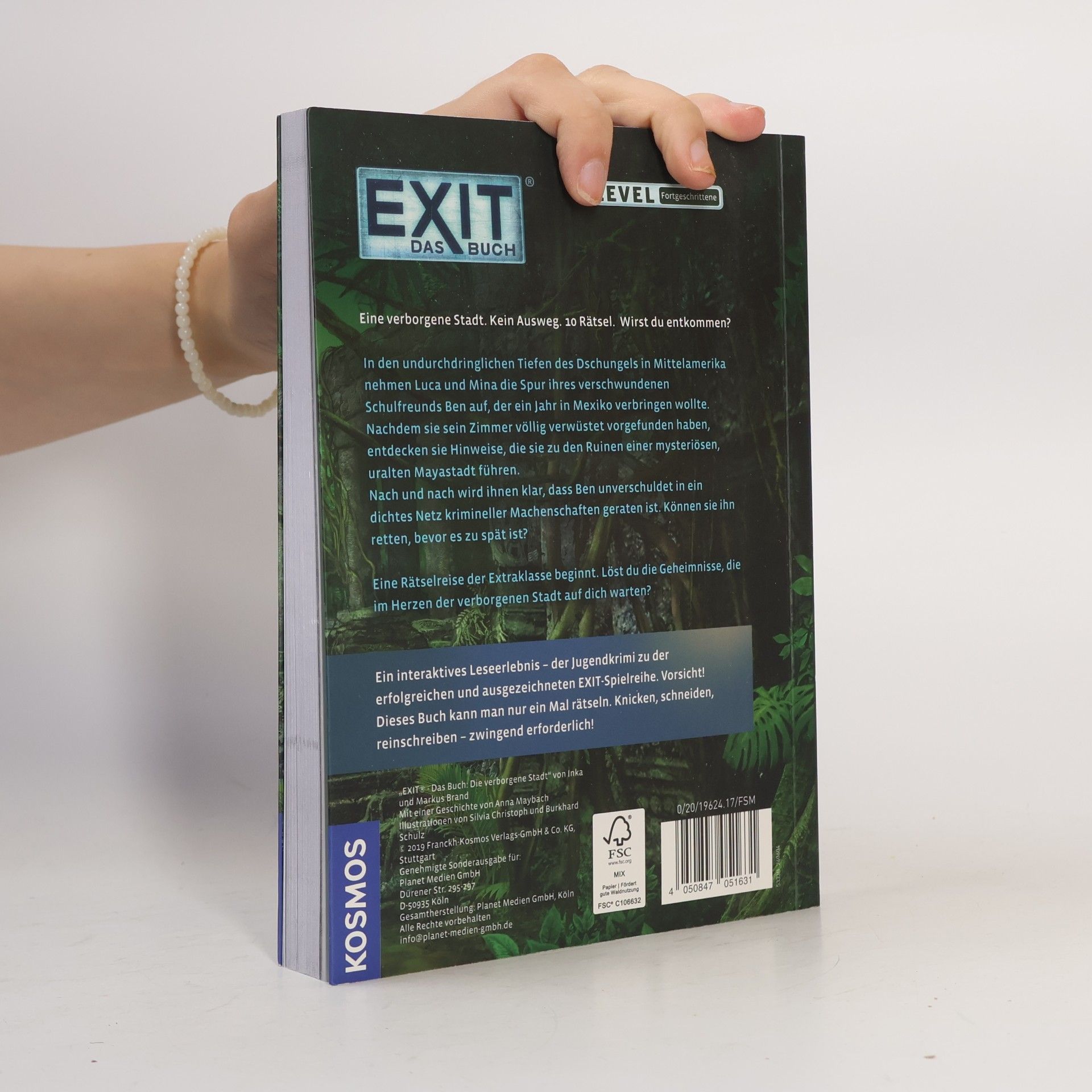 Markus Brand EXIT. Das Buch. Die verborgene Stadt