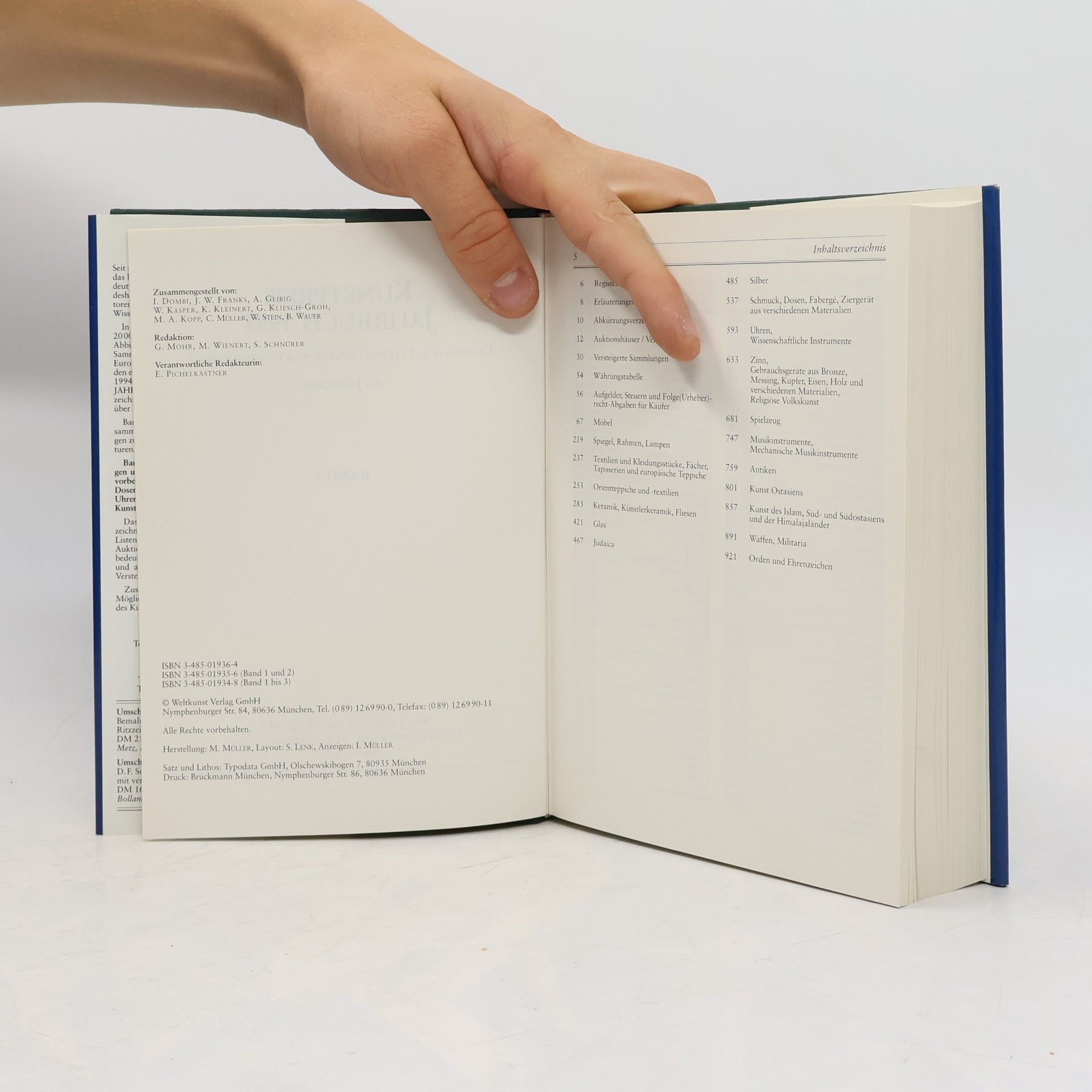 Weltkunst - 3: Kunstpreis-Jahrbuch 1998