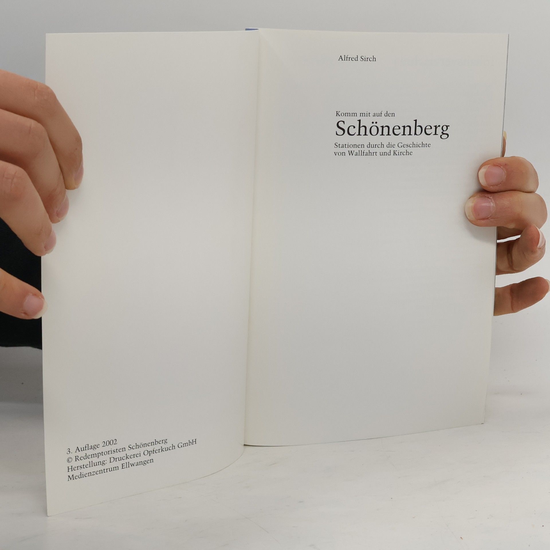 Alfred Sirch Komm mit auf den Schönenberg
