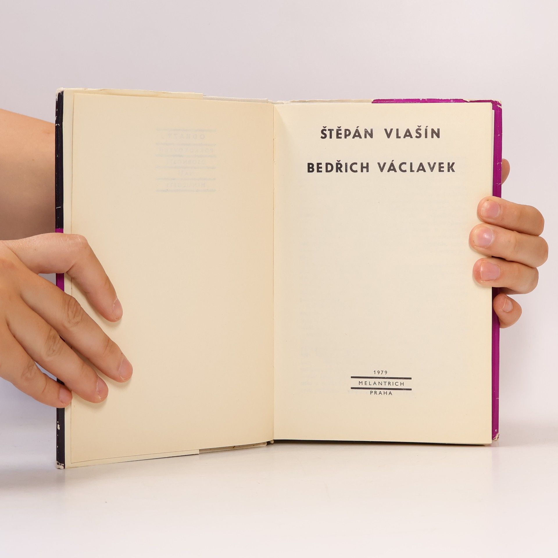 Štěpán Vlašín Bedřich Václavek