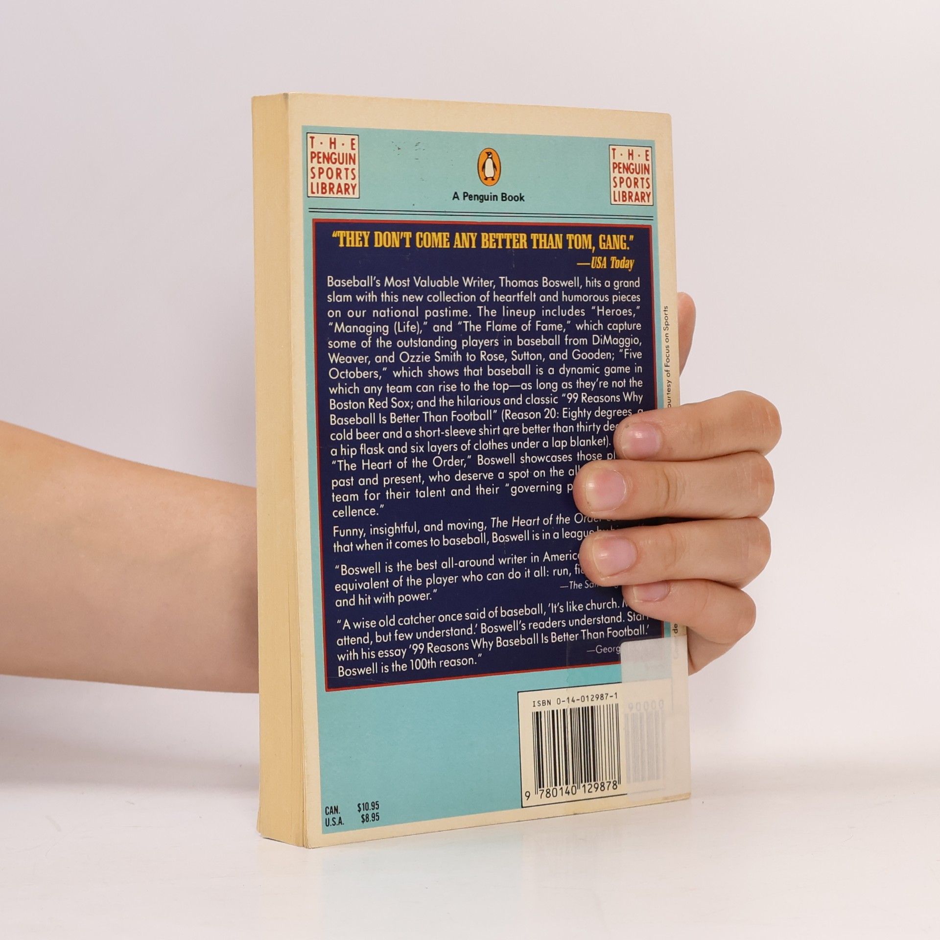 John Thomas Boswell Penguin Sports Library: The Heart of the Order