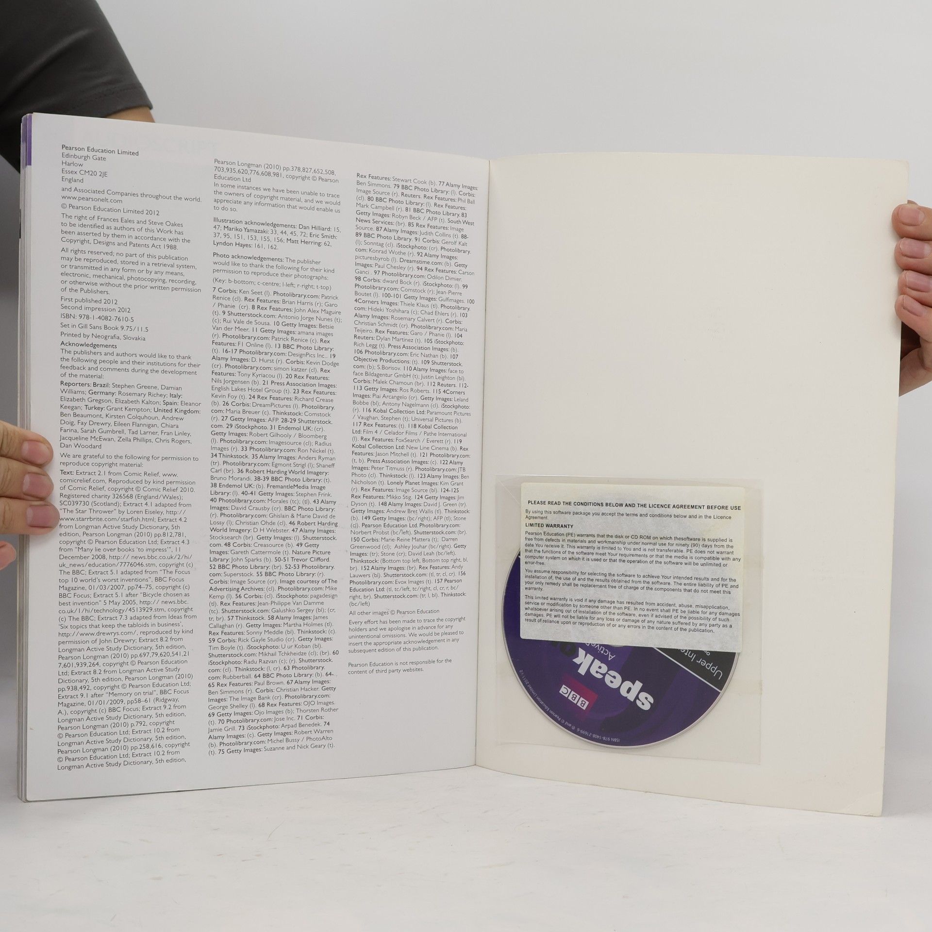 Frances Eales Speakout: upper intermediate student's book with Activebook and My EnglishLab