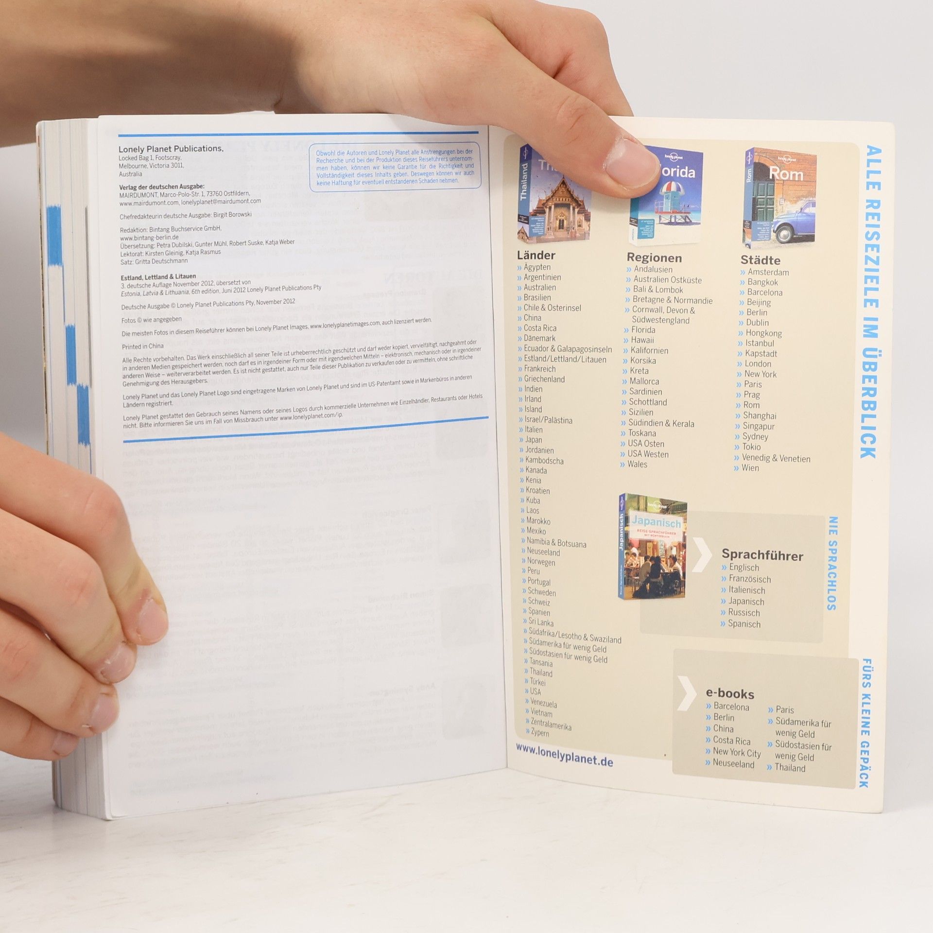Brandon Presser Lonely Planet Estland, Lettland & Litauen