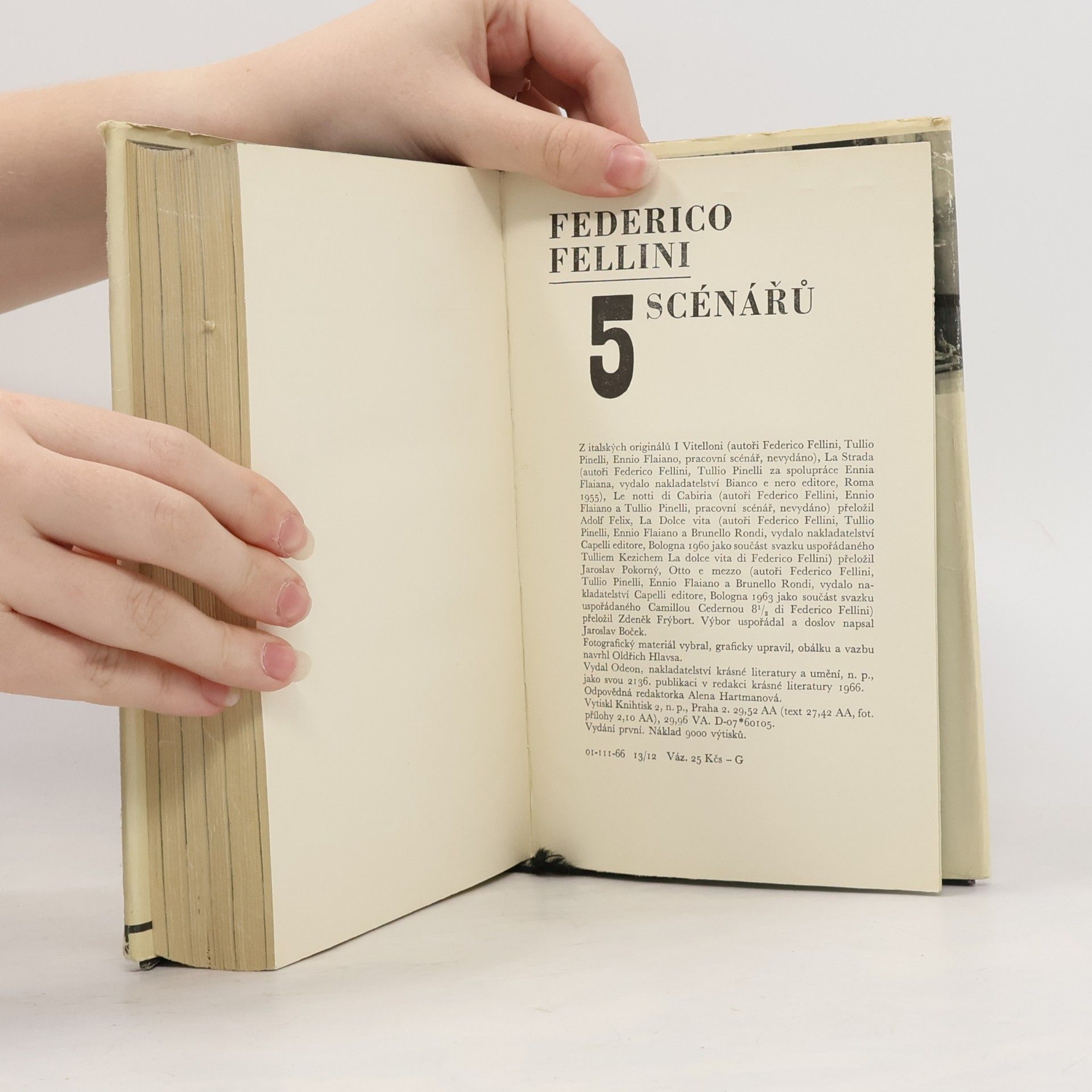 Federico Fellini 5 scénářů