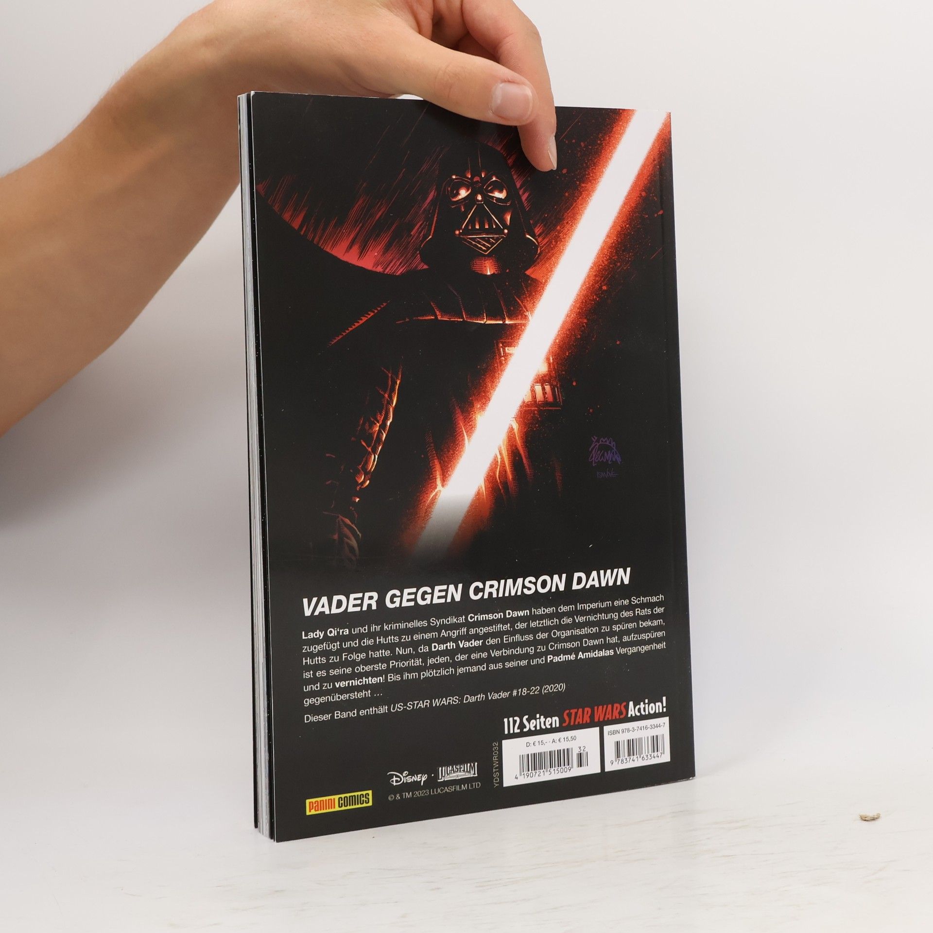 Greg Pak Crimson Reign - Darth Vader: Jagd auf Crimson Dawn