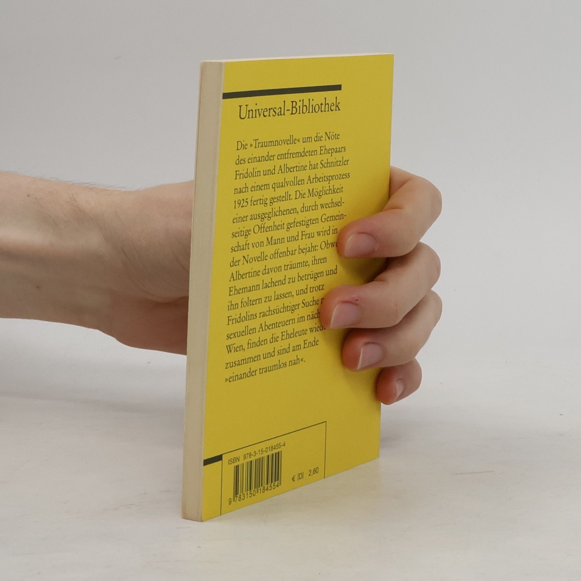 Arthur Schnitzler Traumnovelle