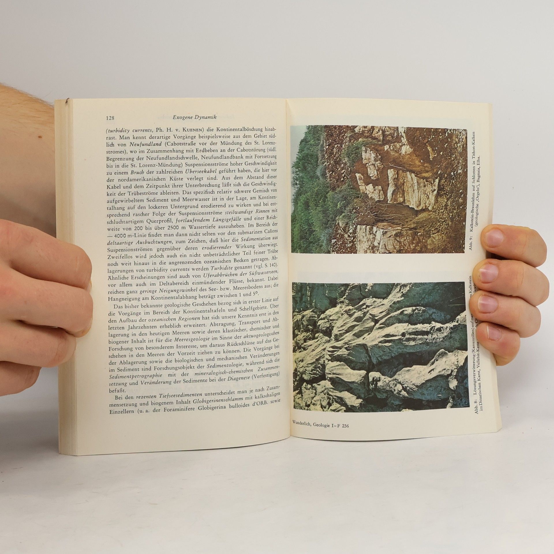 Hans Georg Wunderlich Einführung in die Geologie