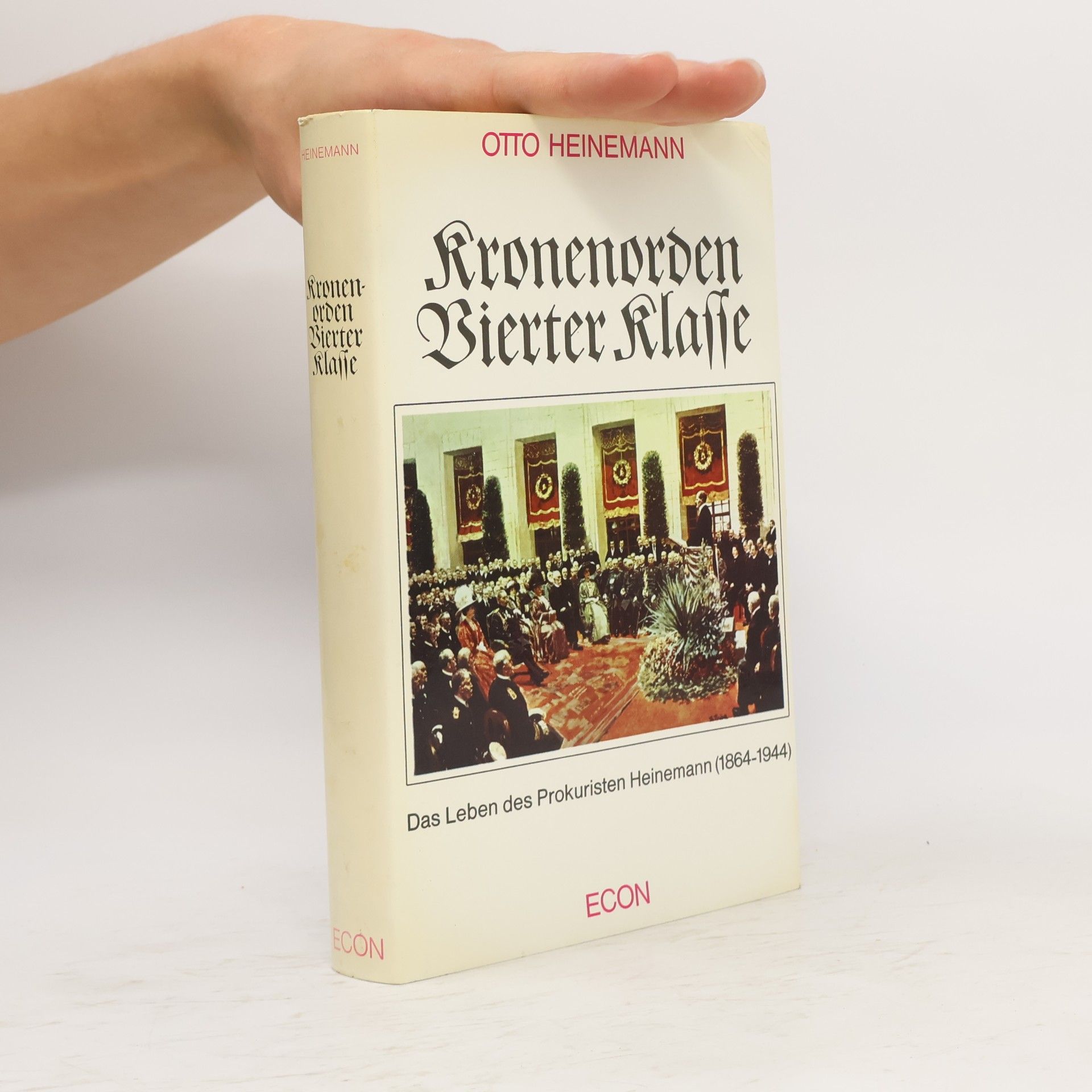 Otto Heinemann Kronenorden vierter Klasse
