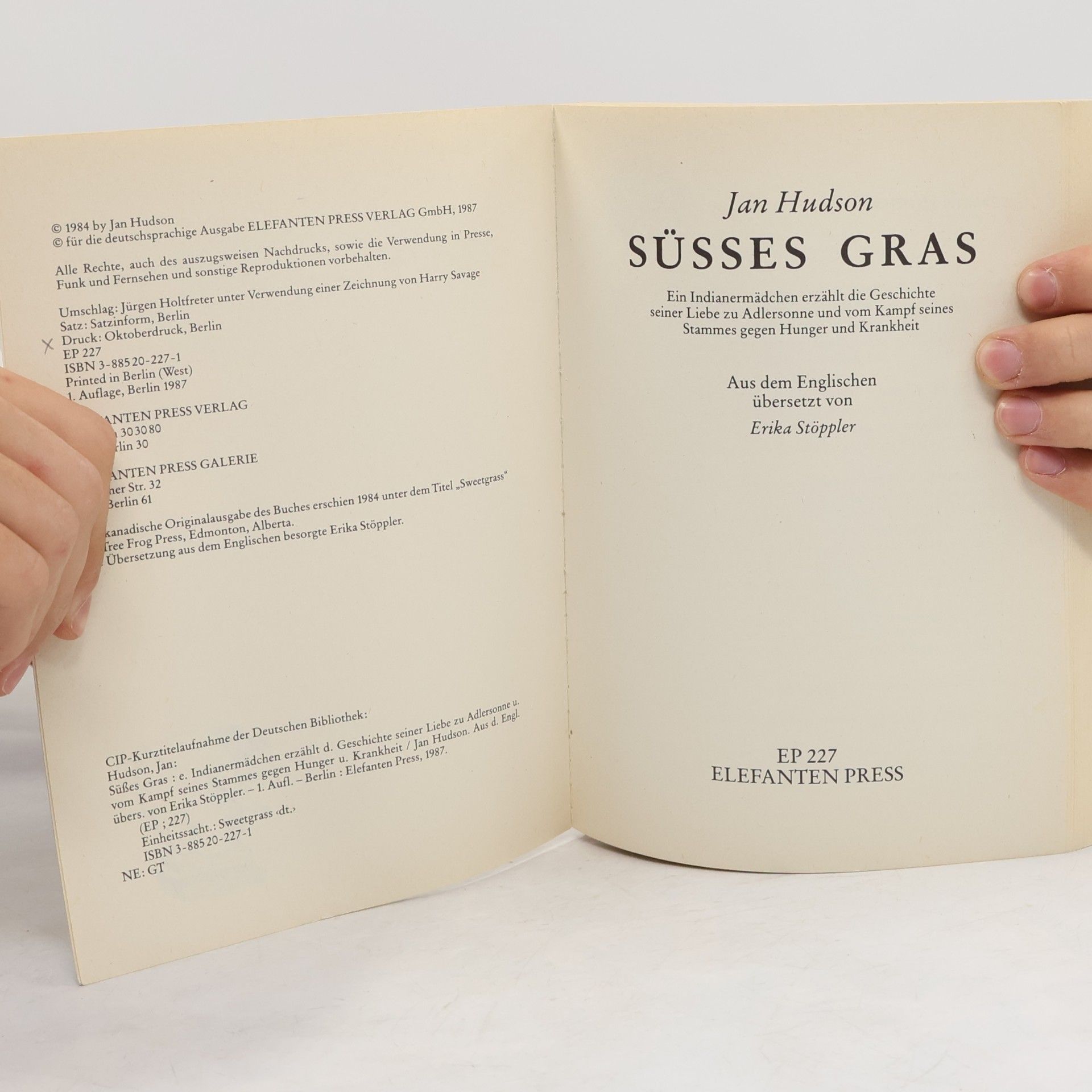 Jan Hudson Süßes Gras