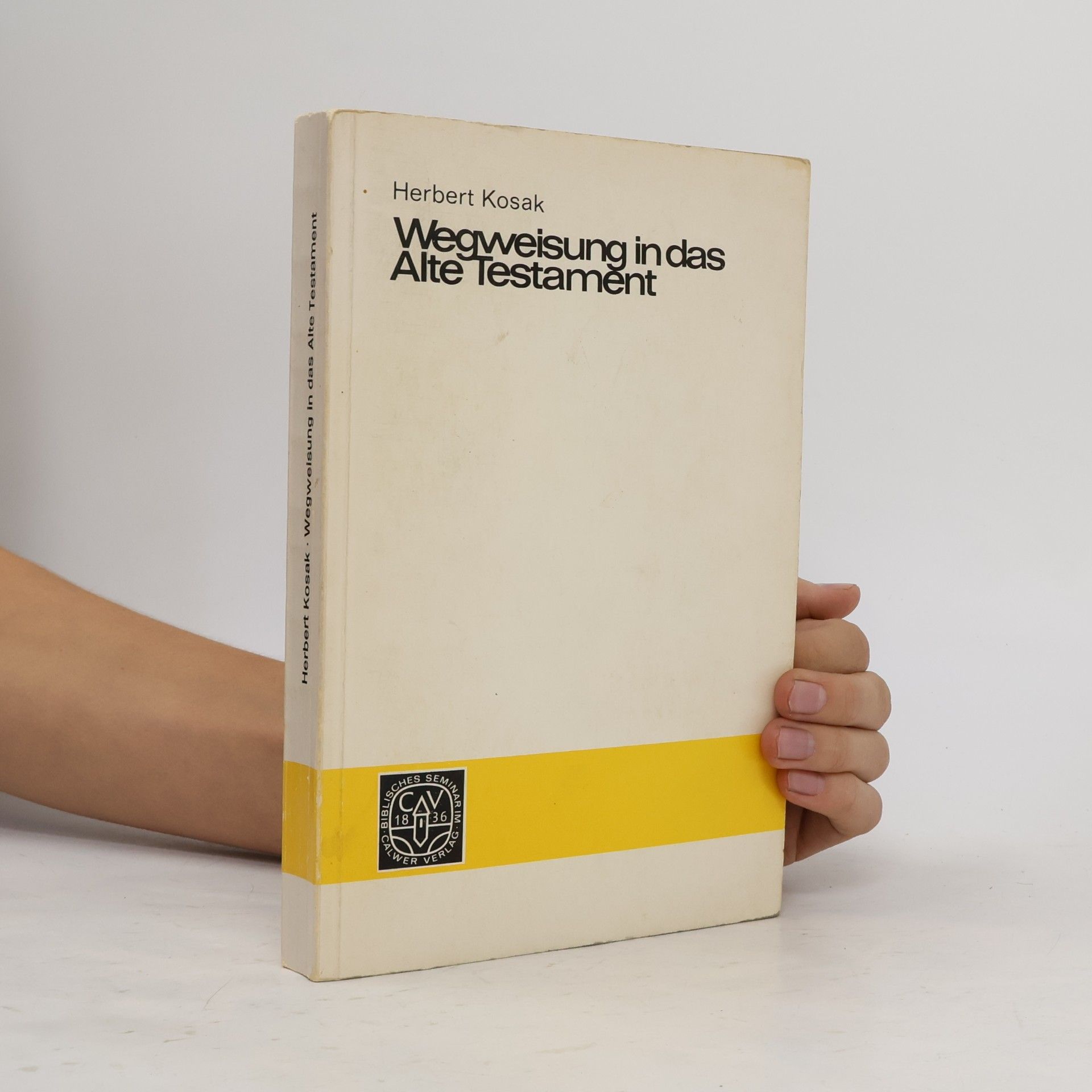Herbert Kosak Wegweisung in das Alte Testament