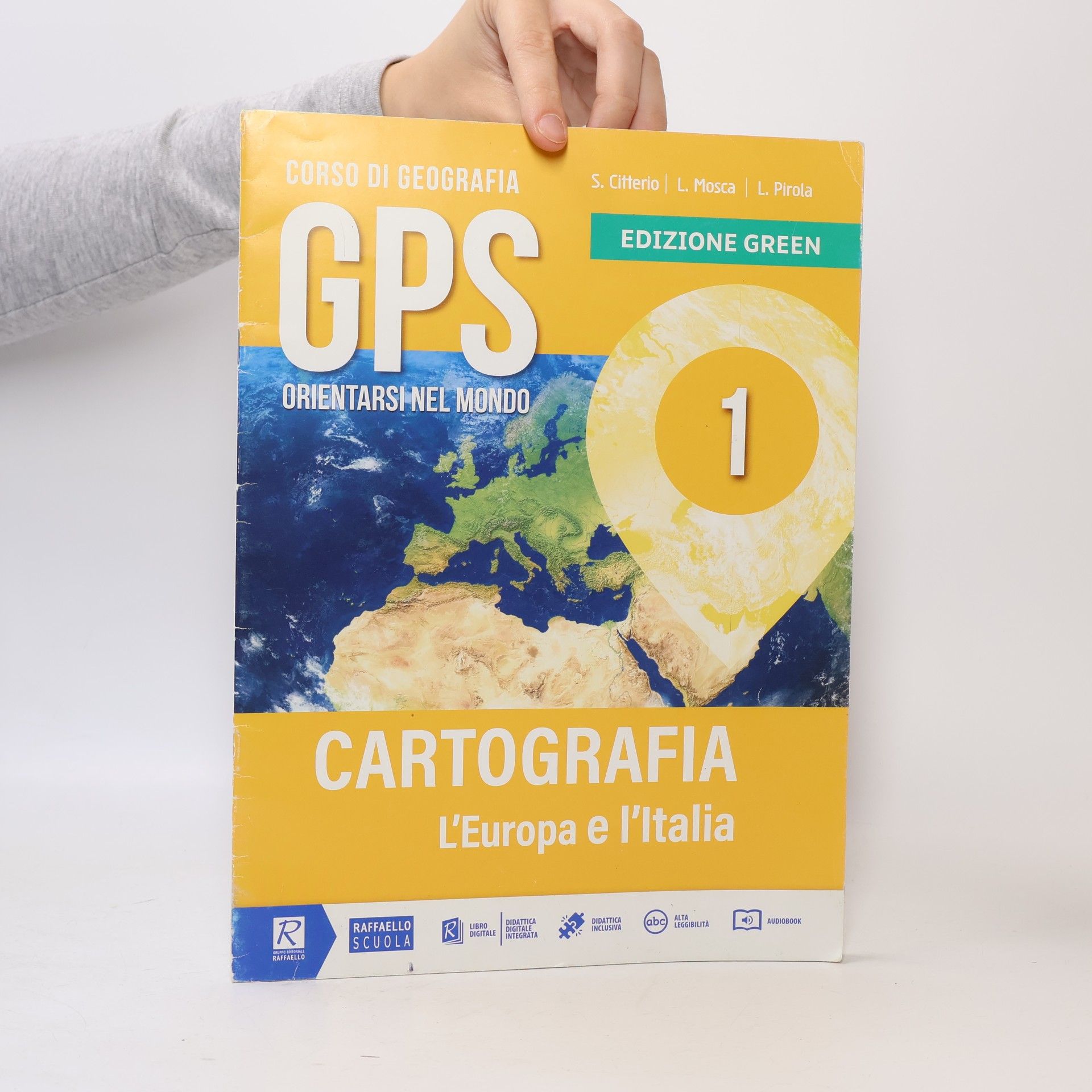 Kolektiv autorů GPS 1: Orientarsi nel mondo.Cartografia: L'Europa e l'Italia