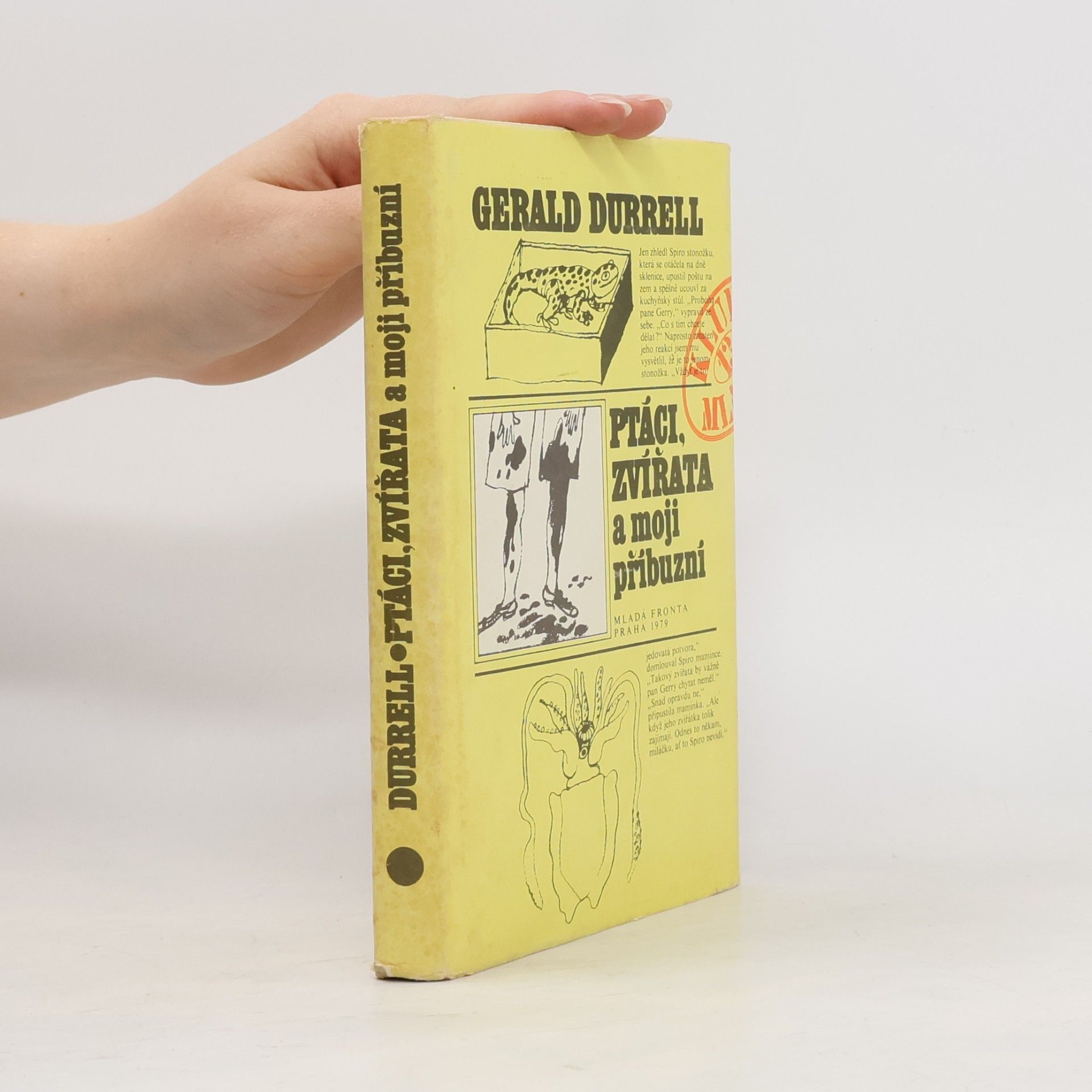 Gerald Malcolm Durrell Ptáci, zvířata a moji příbuzní