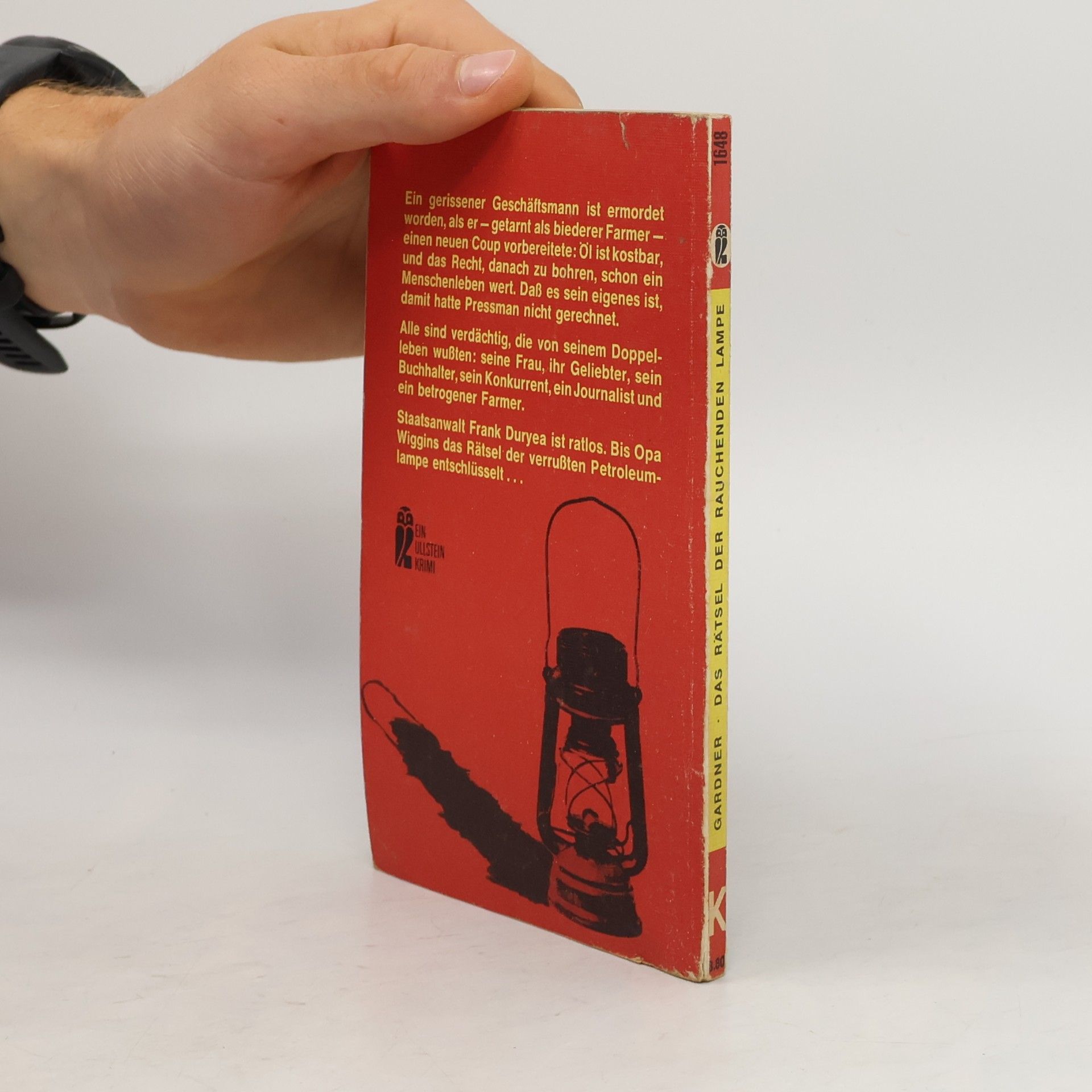 Erle Stanley Gardner Das Rätsel der rauchenden Lampe