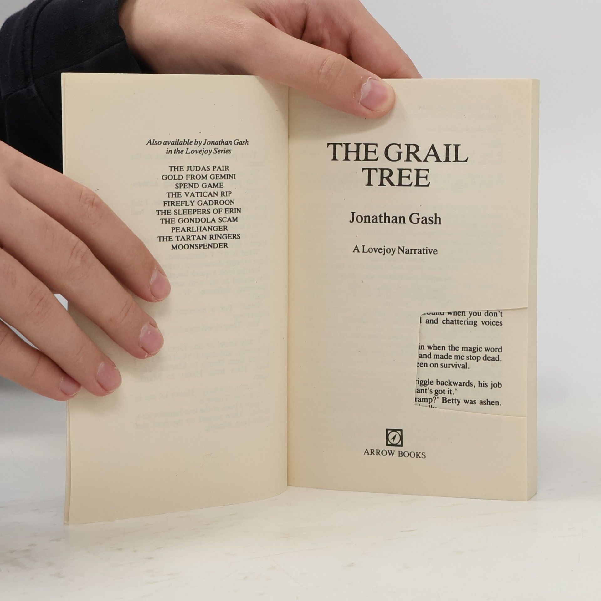 Jonathan Gash Lovejoy: The Grail Tree
