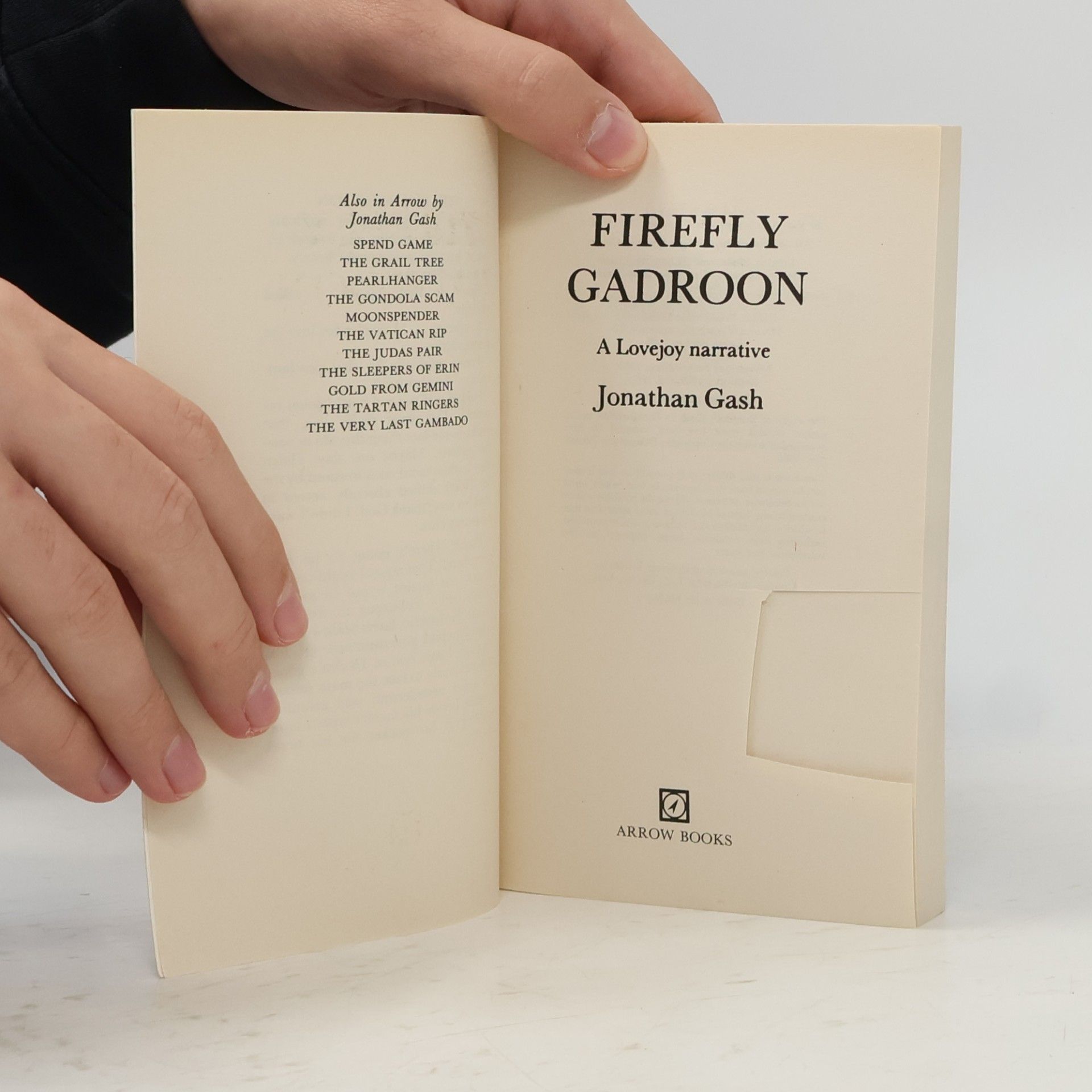 Jonathan Gash Lovejoy: Firefly Gadroon