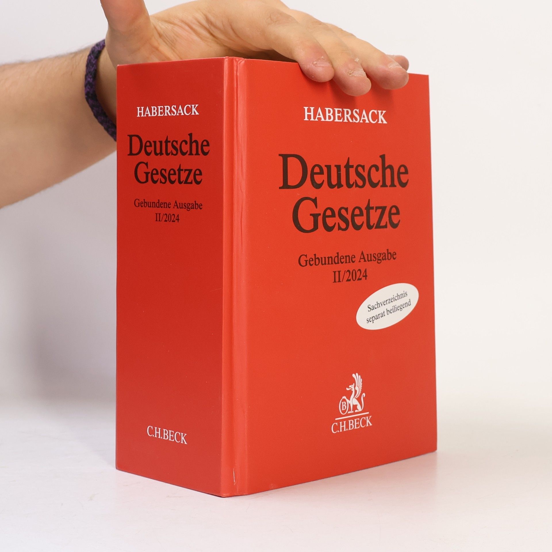 Autorenkollektiv Beck'sche Textausgaben: Deutsche Gesetze Gebundene Ausgabe II/2024