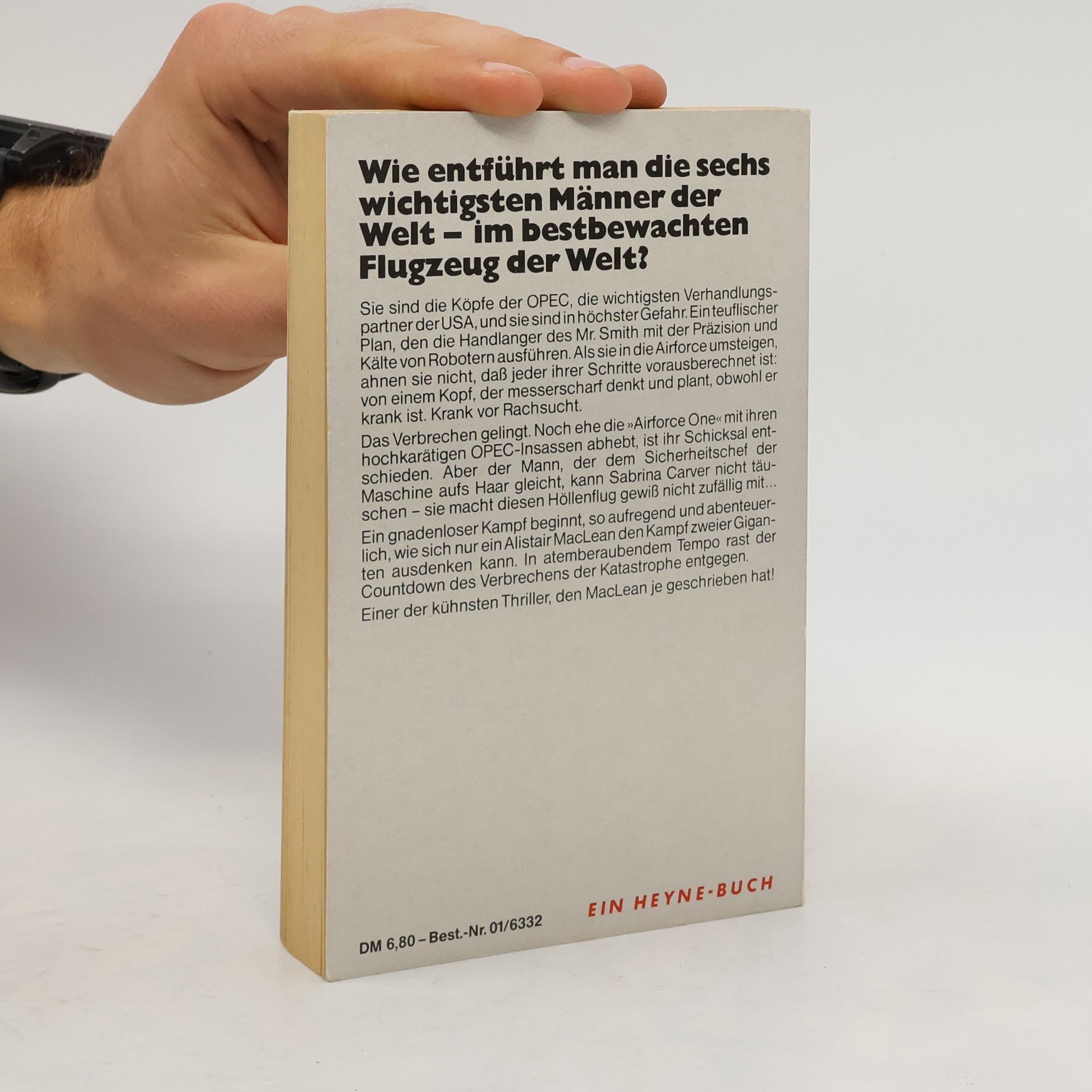 Alistair MacLean Höllenflug der Air Force 1