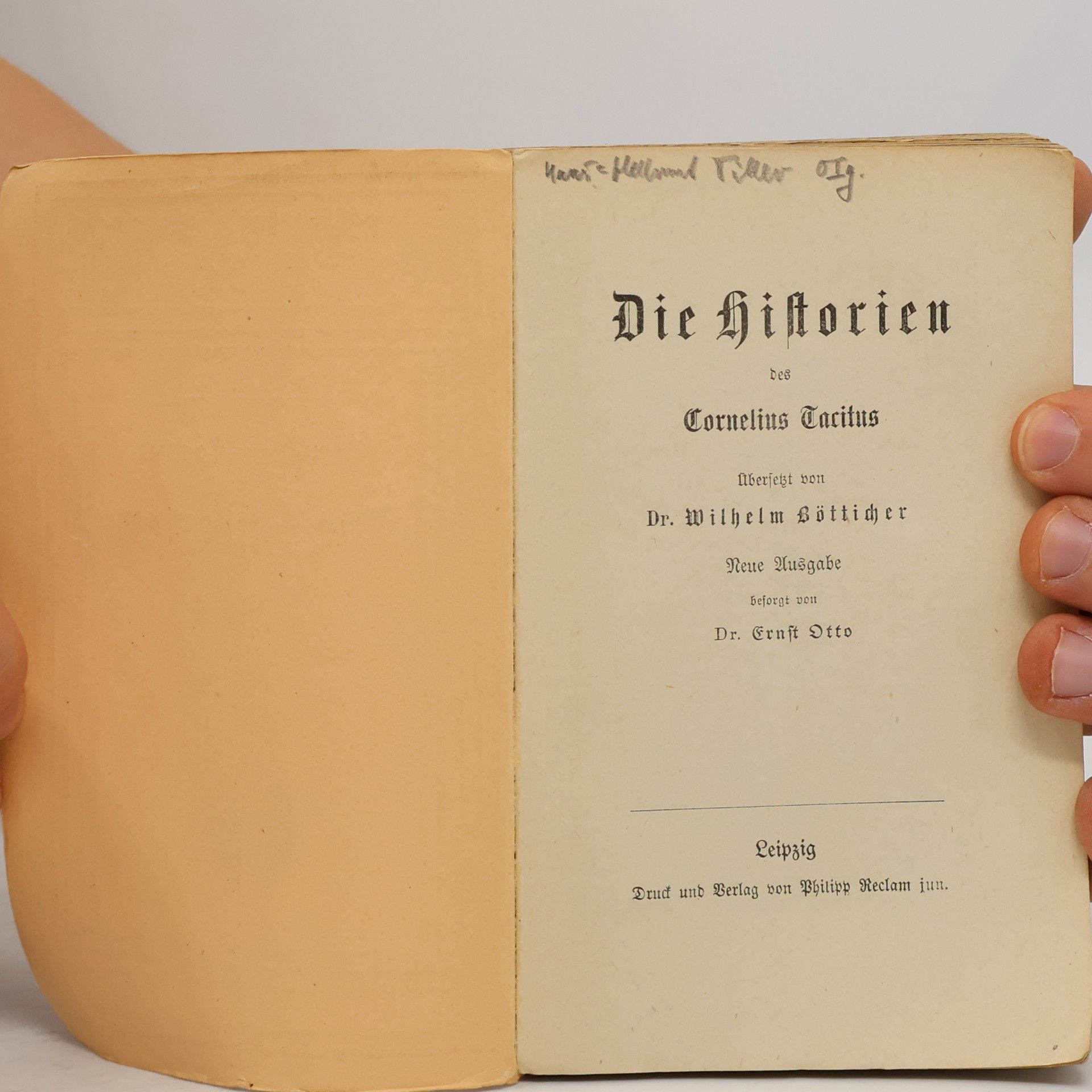 Tacitus Die Historien