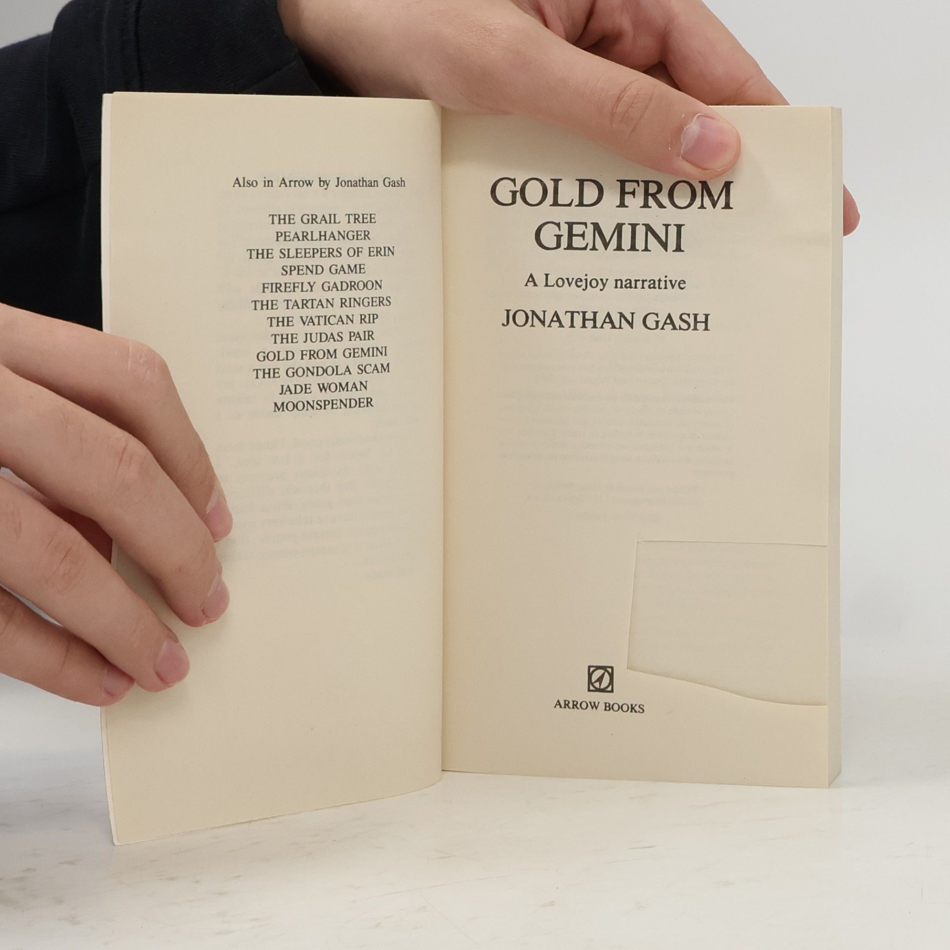Jonathan Gash A Lovejoy Narrative: Gold from Gemini