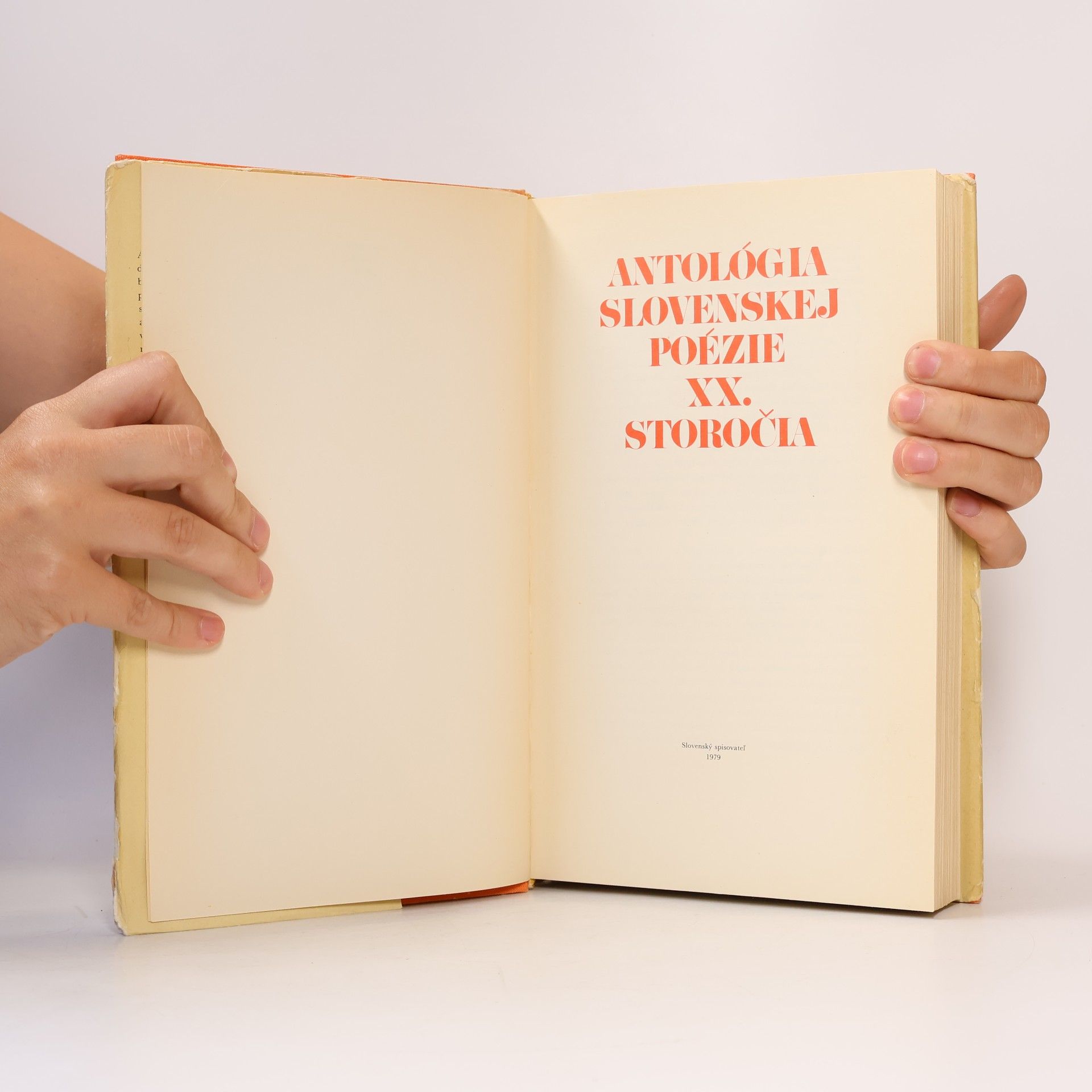 kolektiv Antológia slovenskej poézie XX. storočie