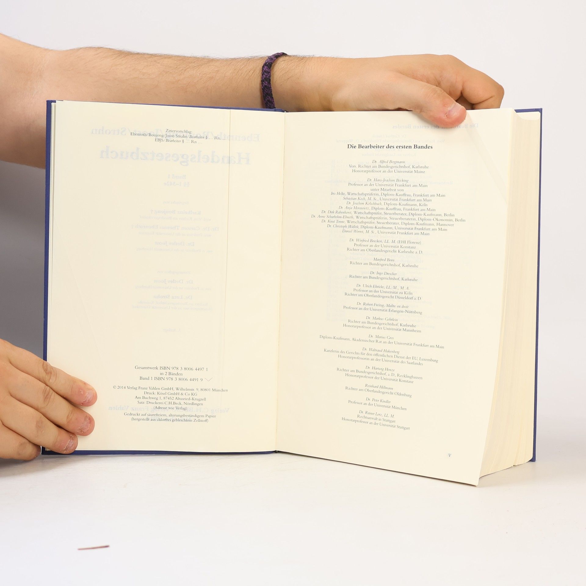 Ebenroth Handelsgesetzbuch Kommentar - 3. Auflage 1