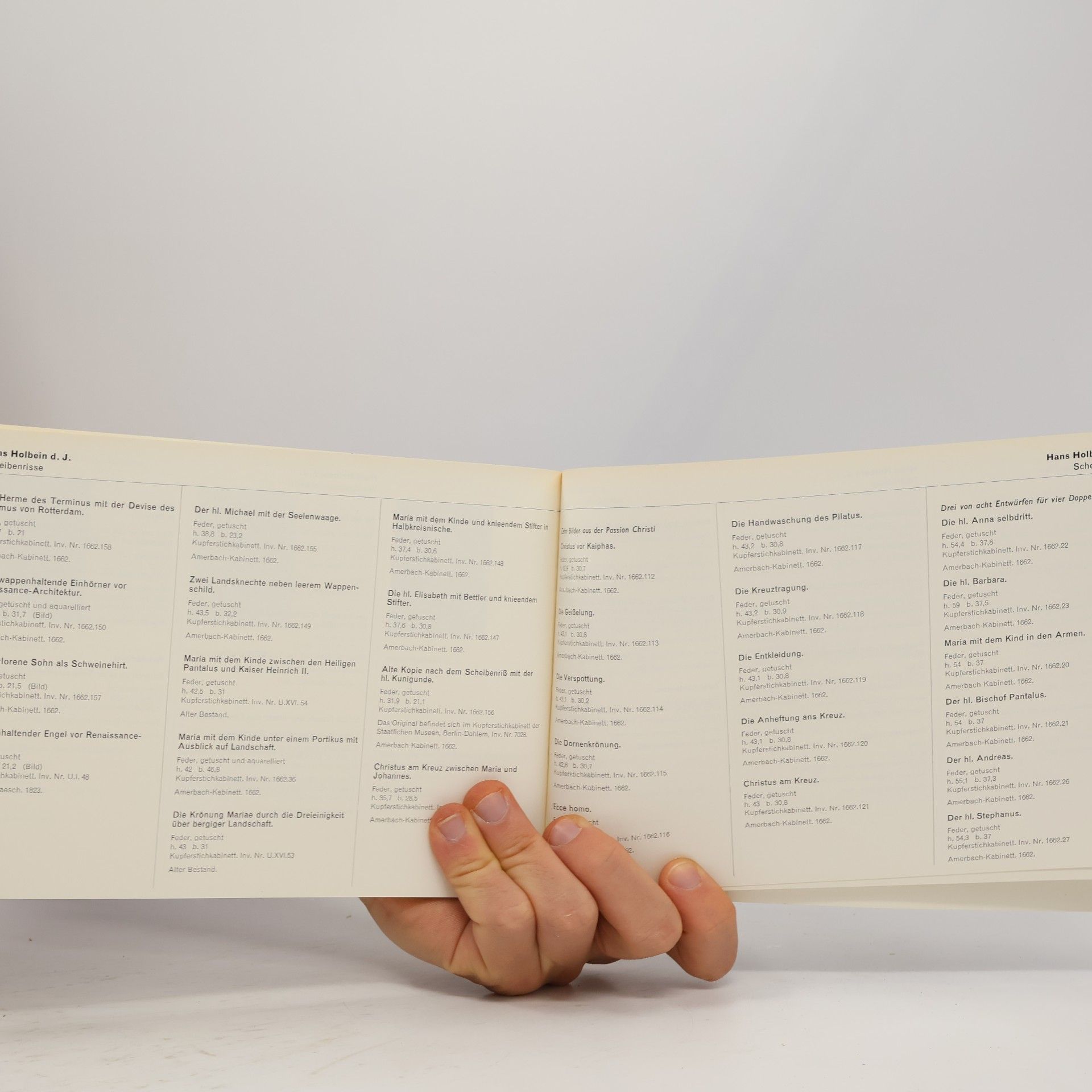 Autorenkollektiv Kunstmuseum Basel Katalog I. Teil