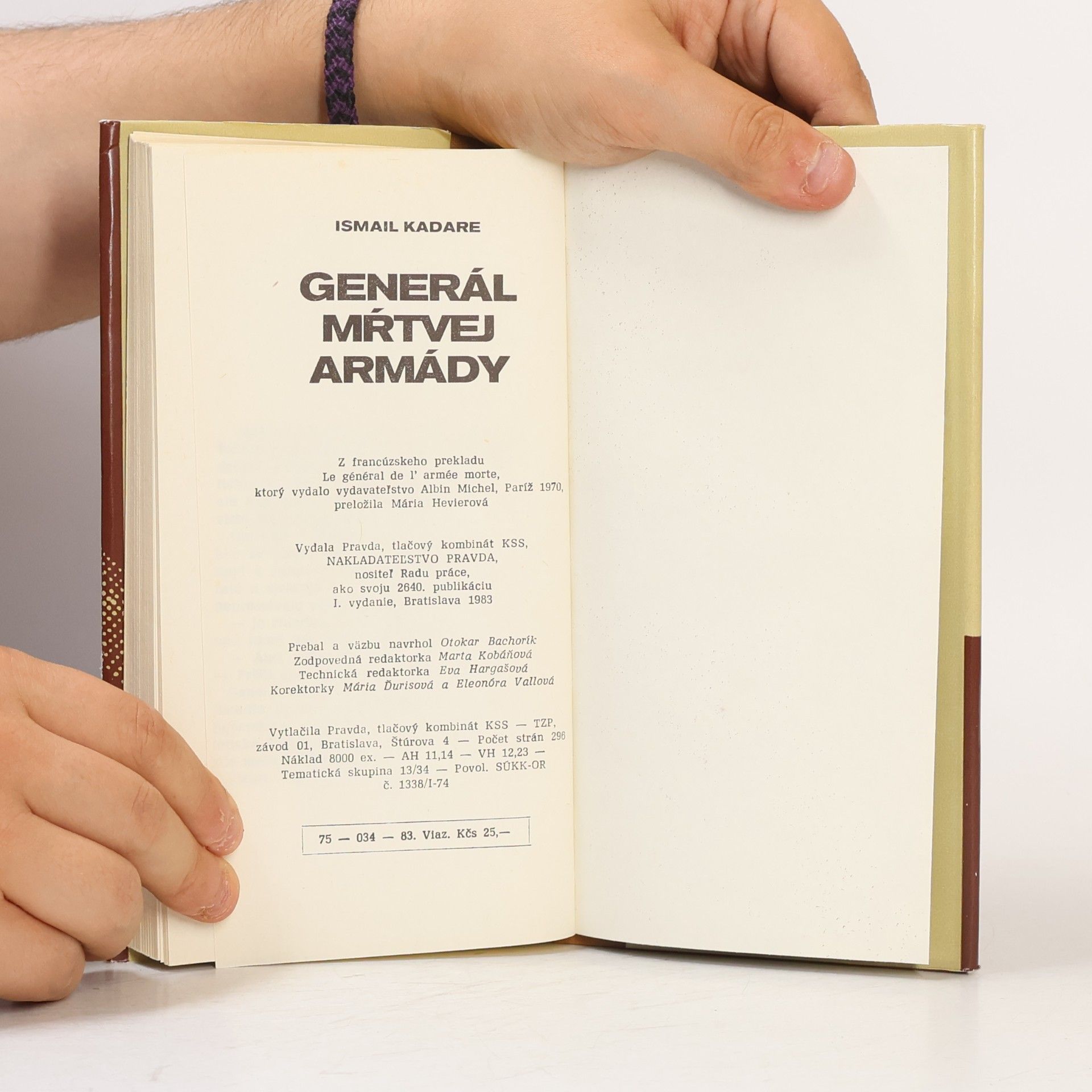 Ismail Kadare Generál mŕtvej armády