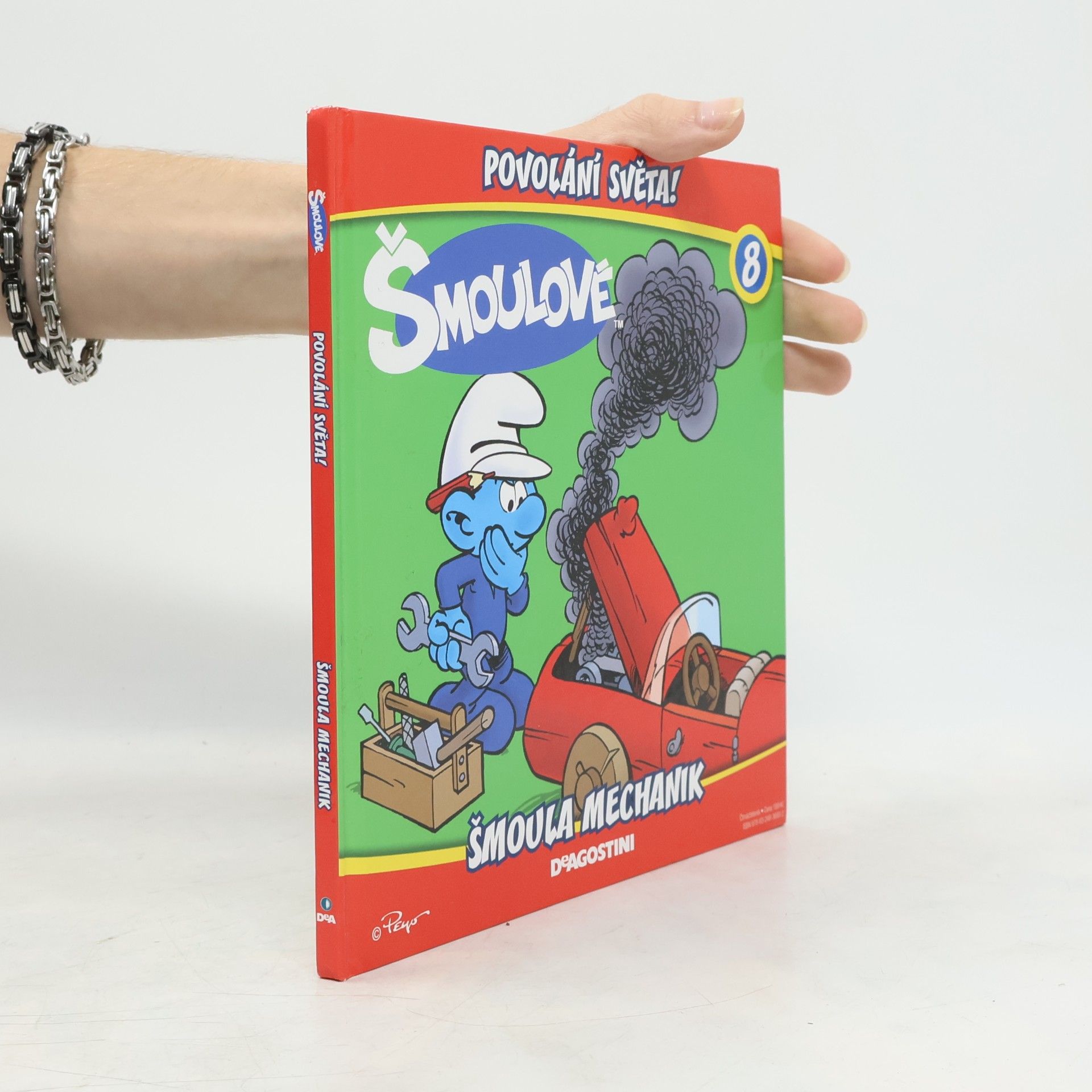 kolektiv Šmoulové 8. Šmoula mechanik